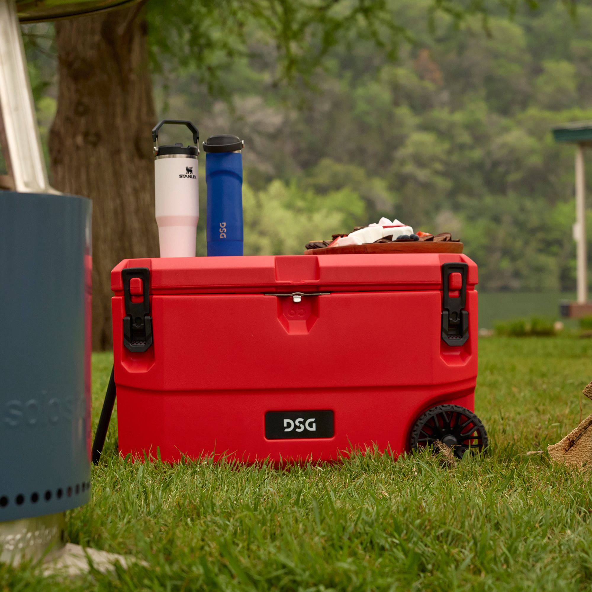 DSG Victory 65 Quart Hard Cooler with Wheels product image