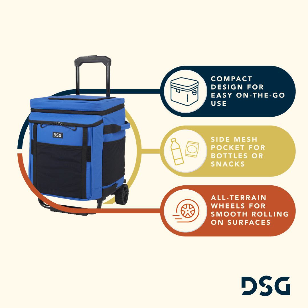 DSG Rally 50 Can Wheeled Cooler product