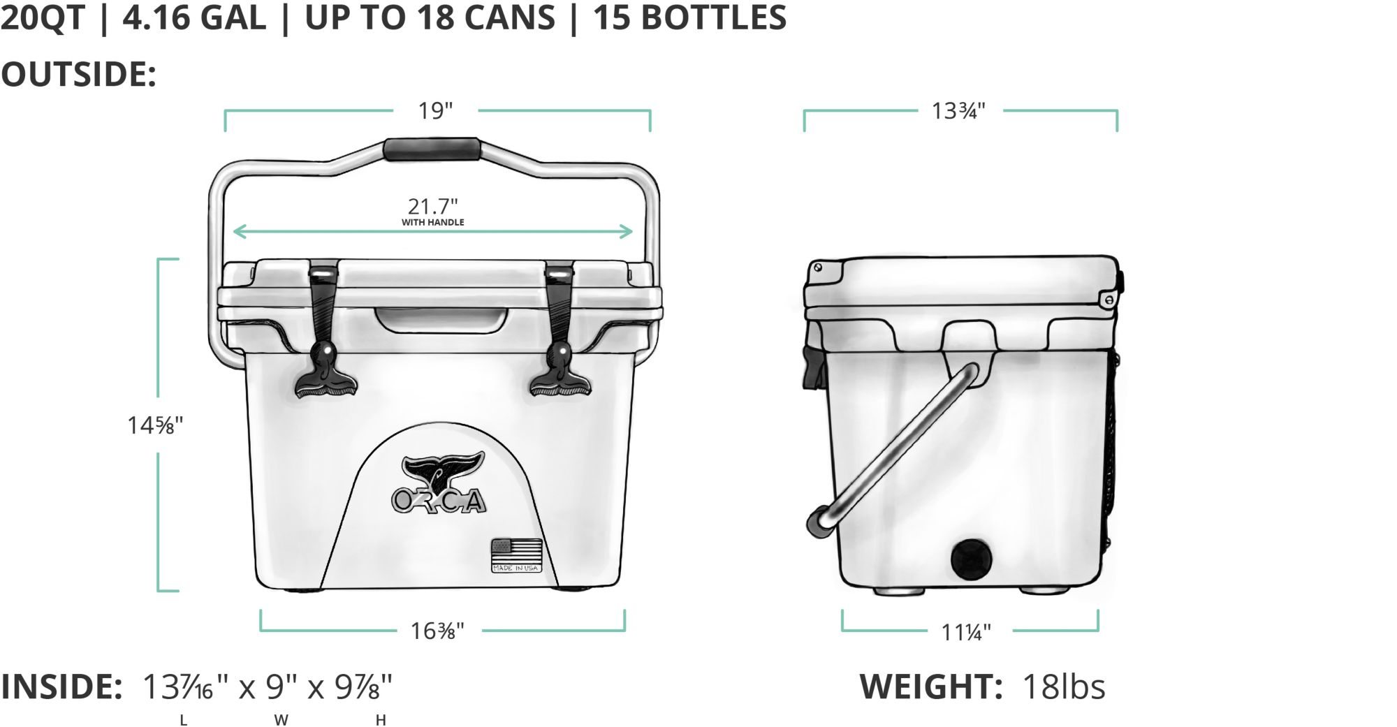 ORCA Memphis Tigers 20qt. Cooler product image