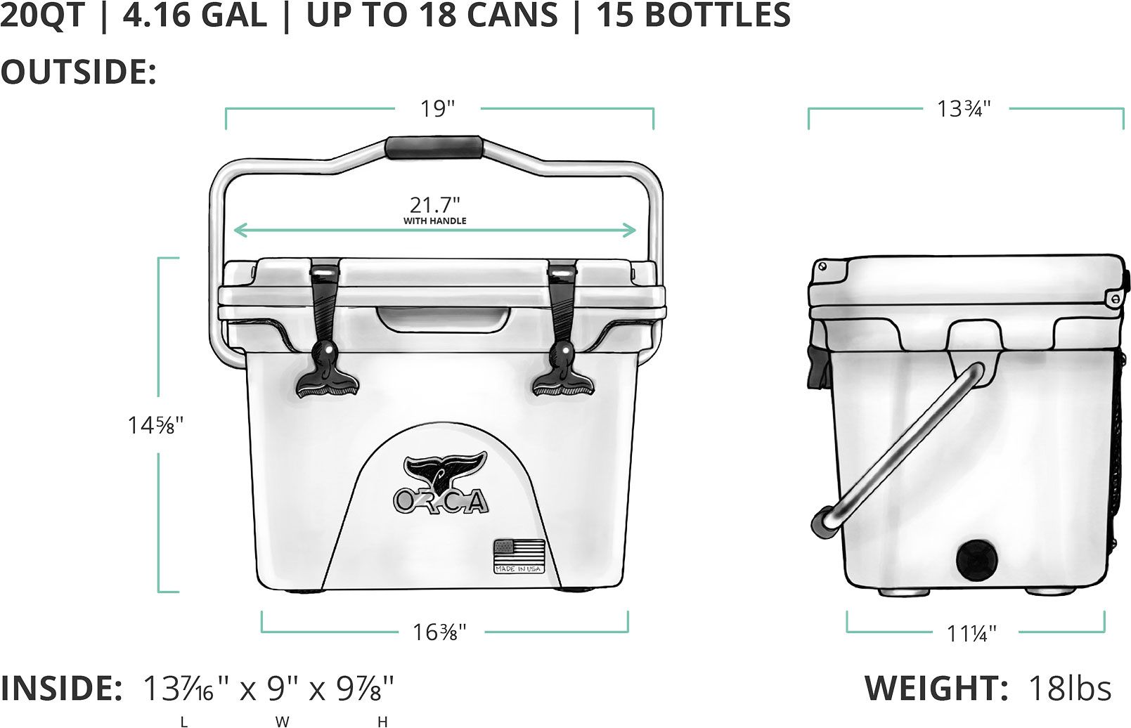 ORCA Nashville Predators 20qt. Cooler product image