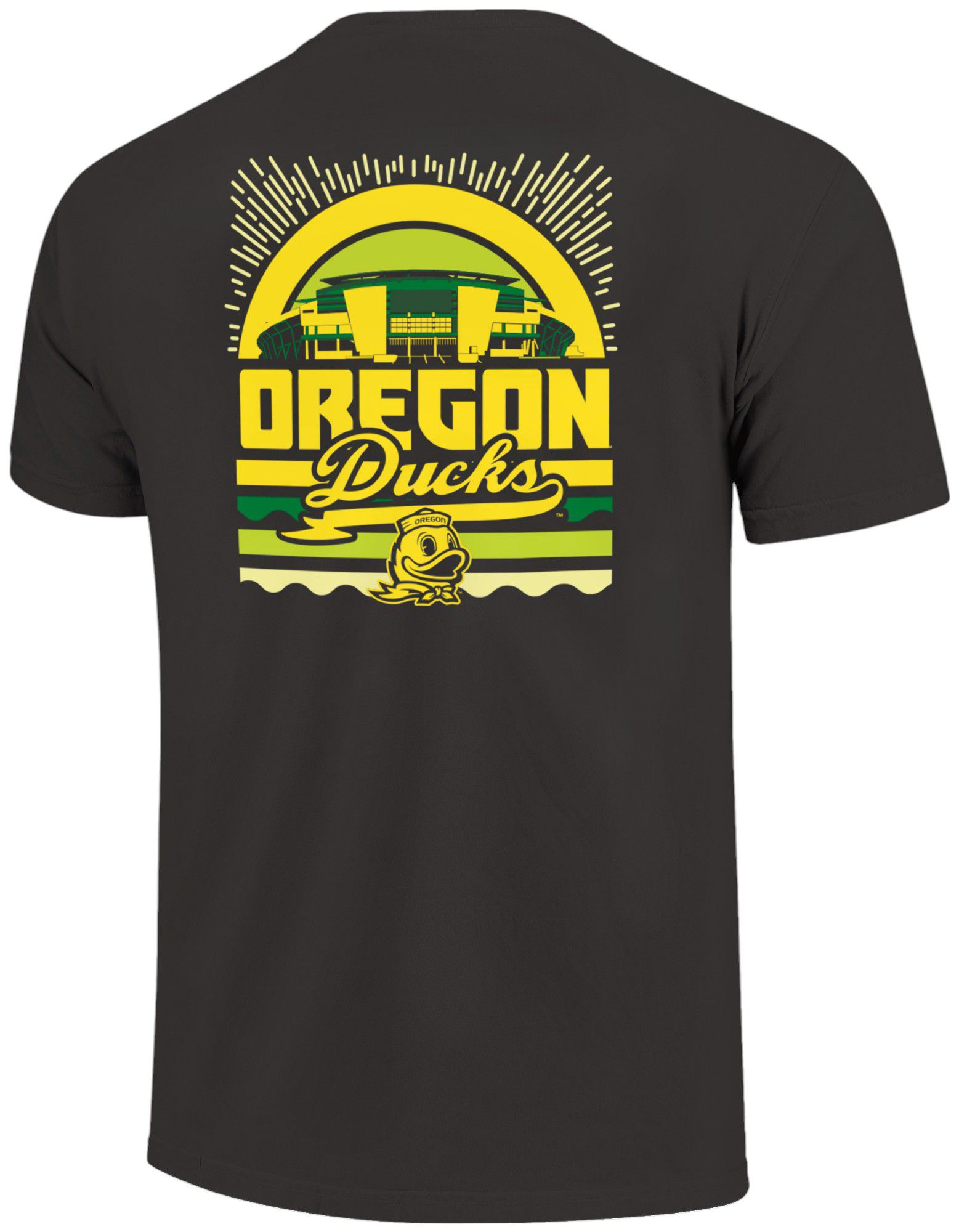 Image One Men's Oregon Ducks Graphite Stripes T-Shirt product image