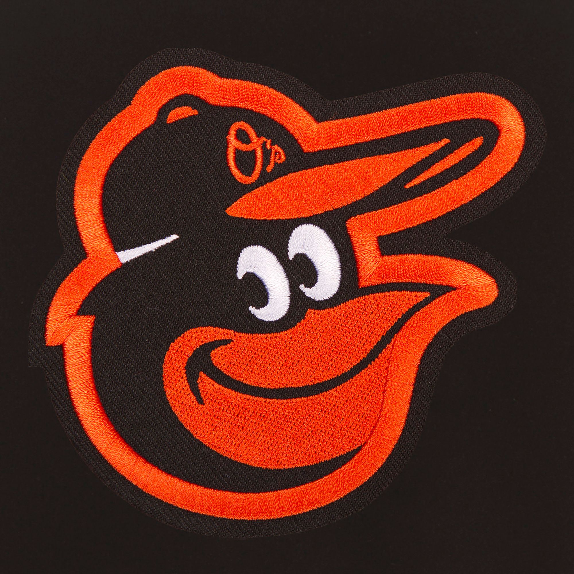 JH Design Men's Baltimore Orioles Black Reversible  Varsity Jacket product image