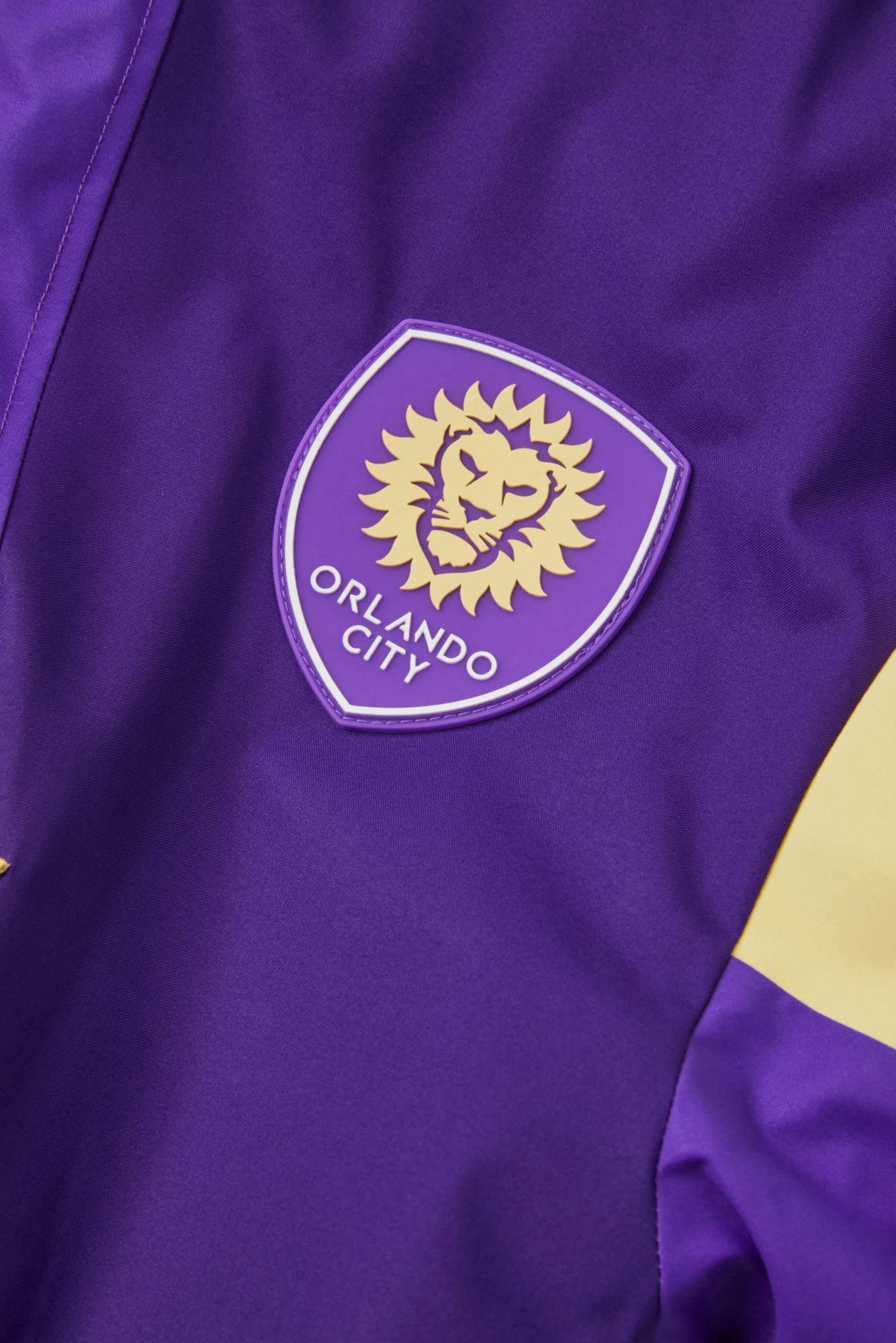 Live Breathe Futbol Men's Orlando City 2-Hit Multicolor Anorak Jacket product image