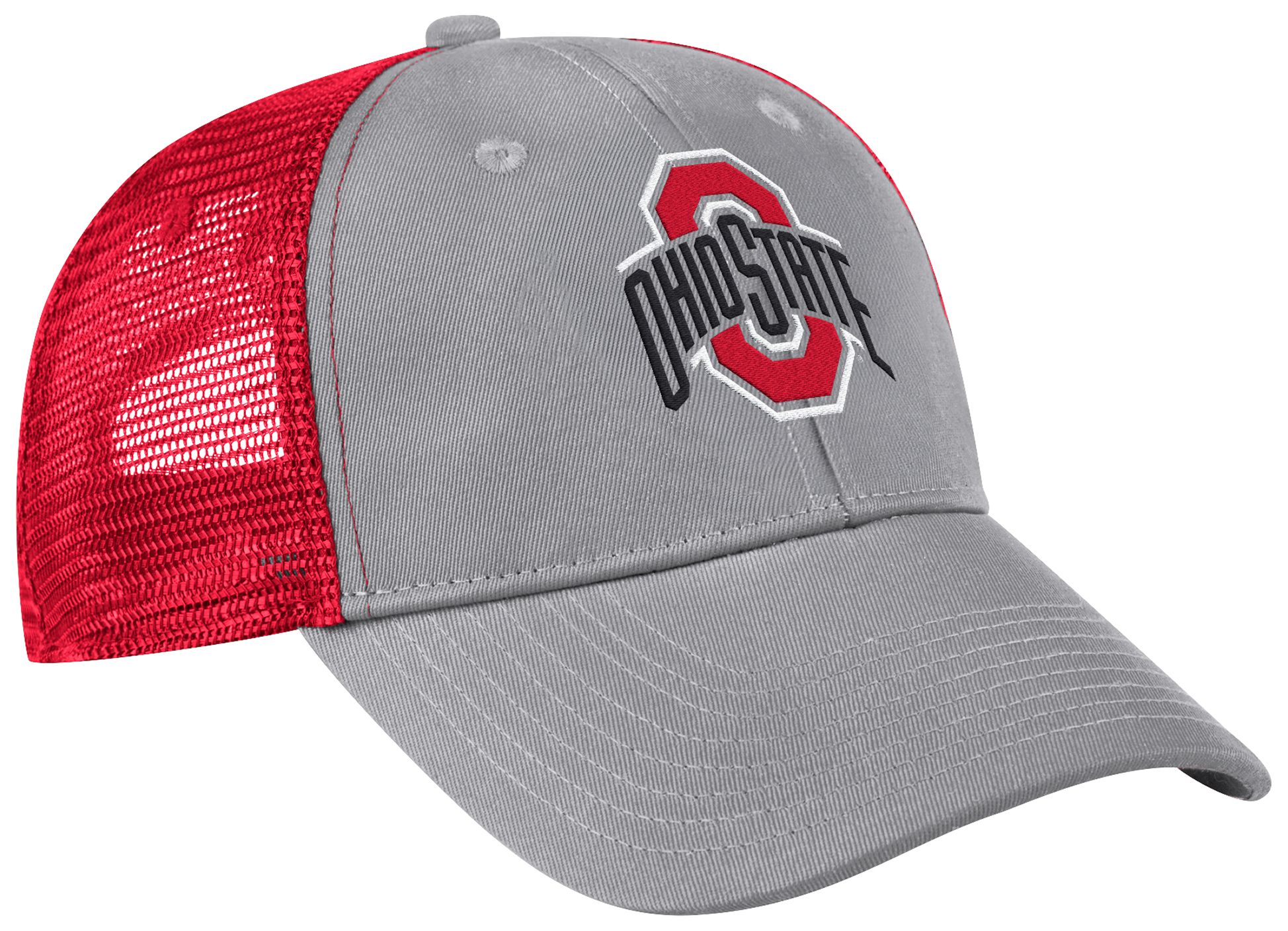 Colosseum Adult Ohio State Buckeyes Grey Undefeated Adjustable Hat product image