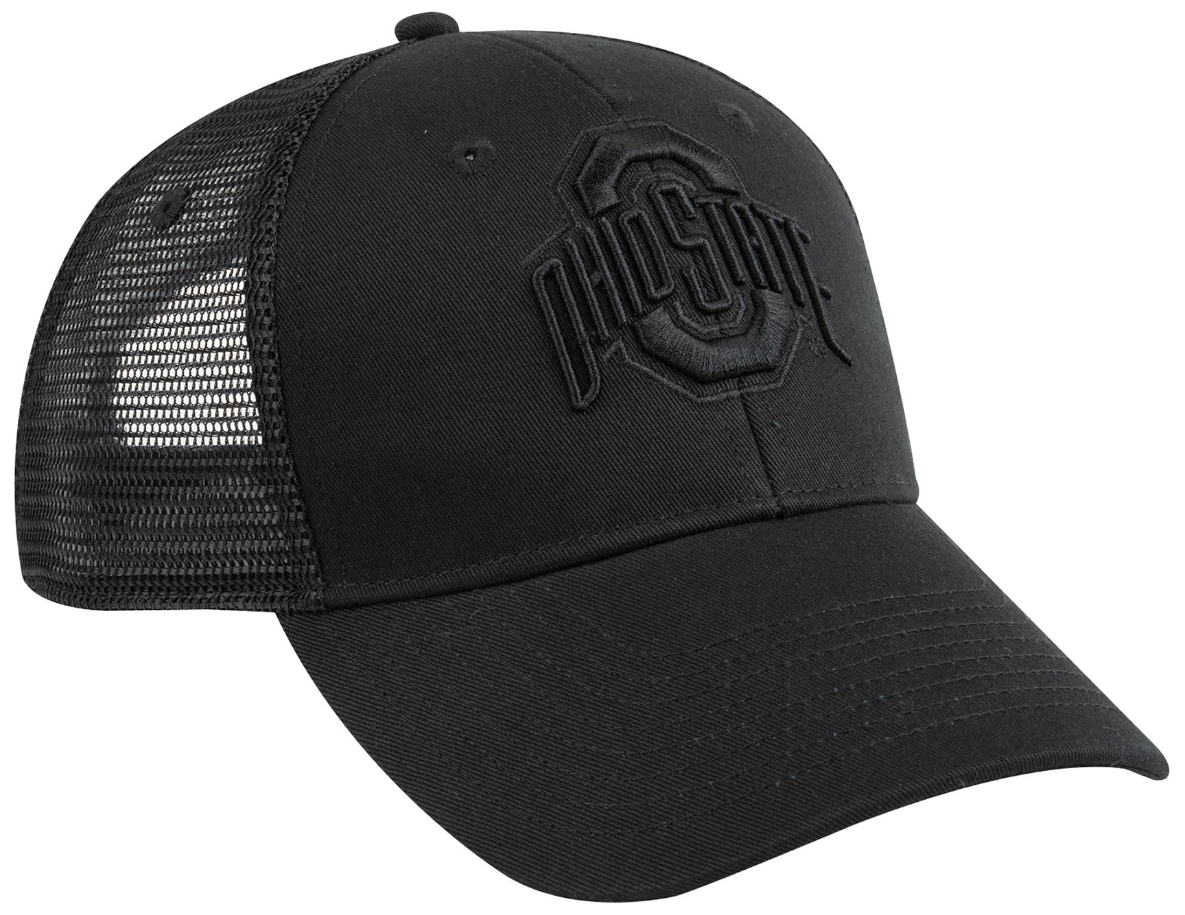 Colosseum Adult Ohio State Buckeyes Black For the Win Adjustable Hat product image