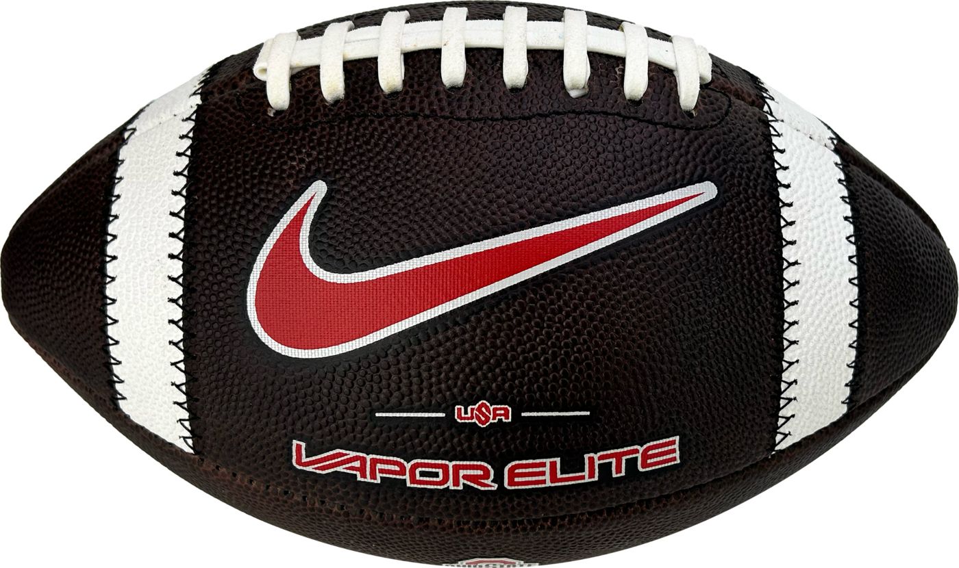 Nike Ohio State Buckeyes Regulation Size Leather Football Dick s Sporting Goods