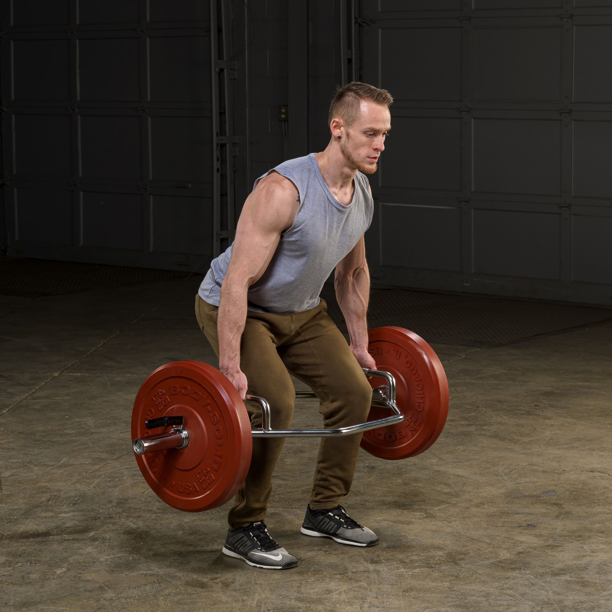 Body-Solid Tools Olympic Shrug Bar product image