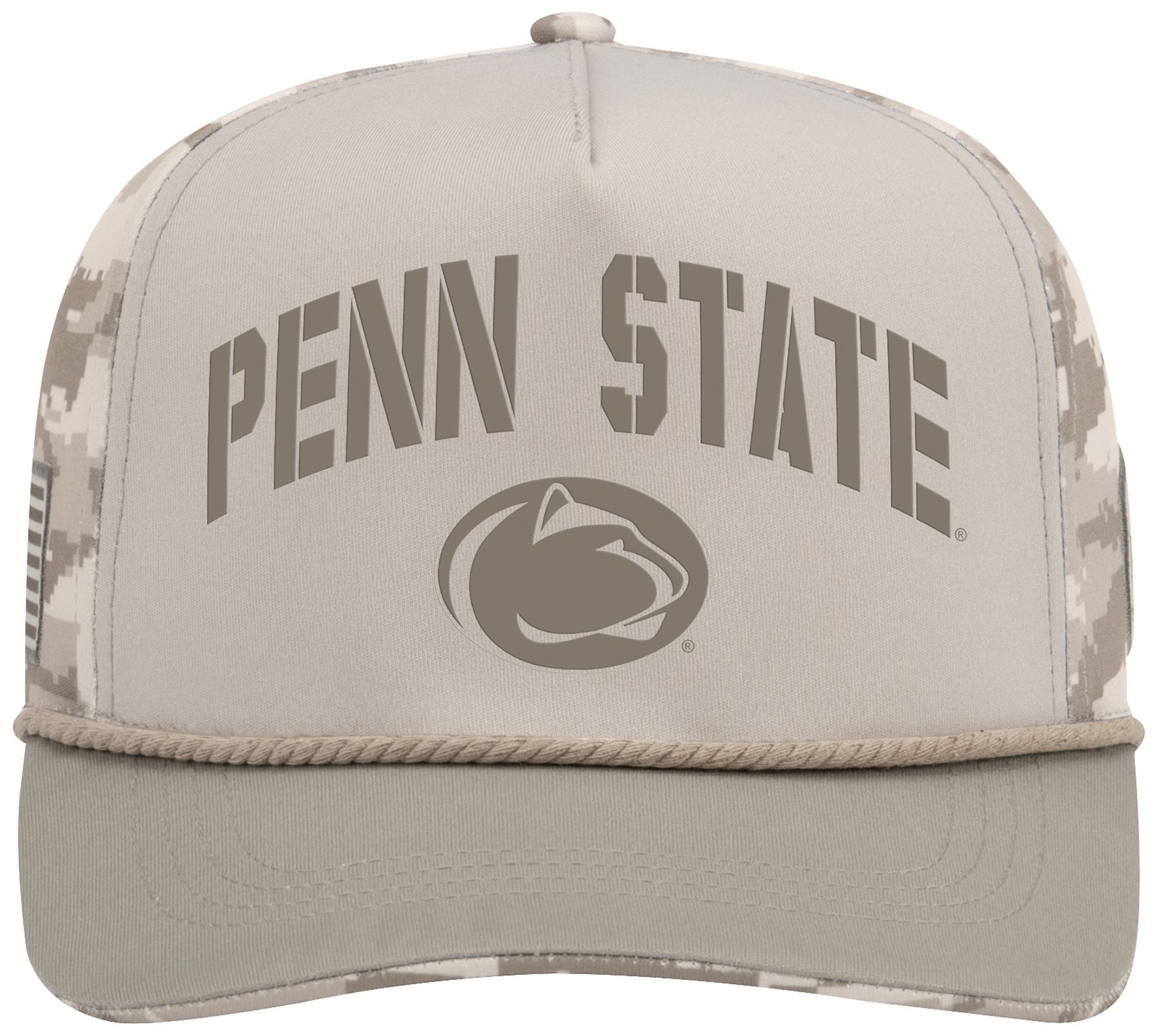 Colosseum Adult Penn State Nittany Lions White Sand Adjustable Hat product image