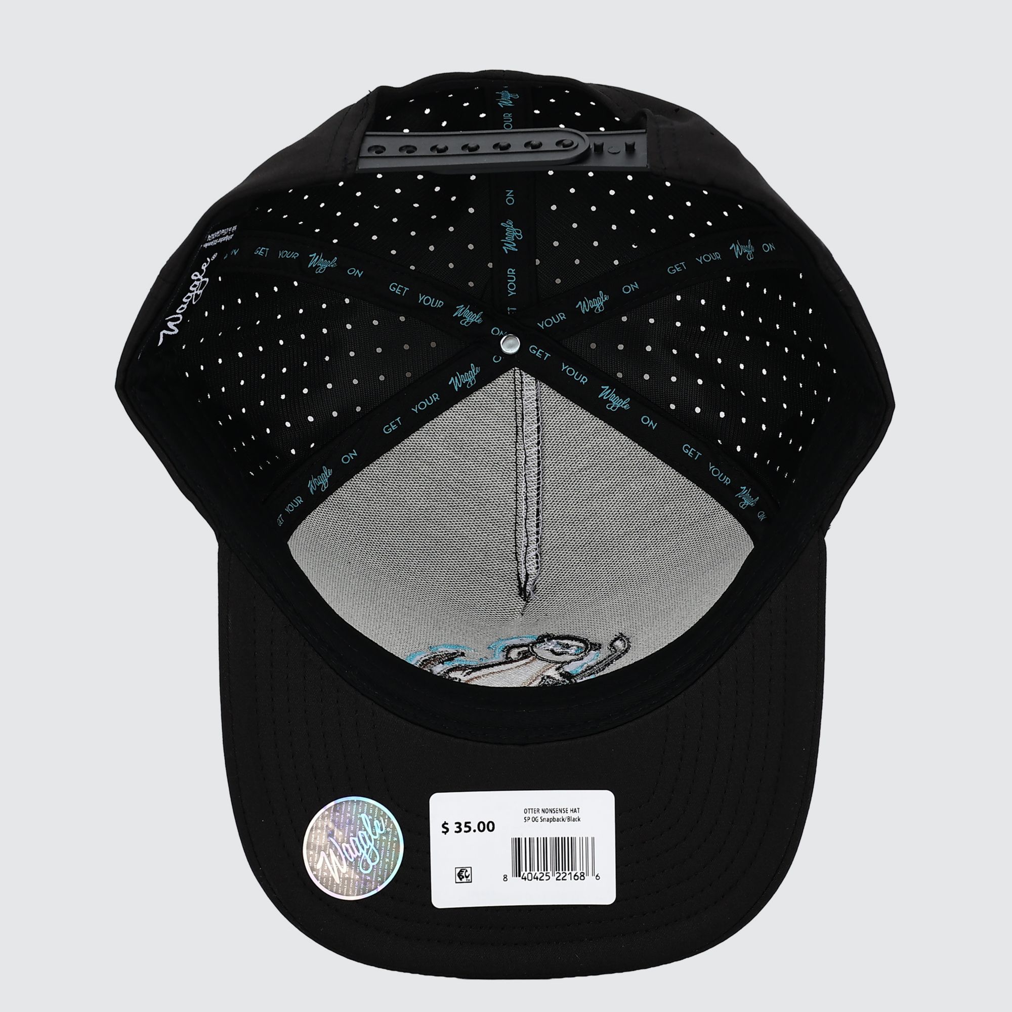 Waggle Men's Otter Nonsense Golf Hat product image