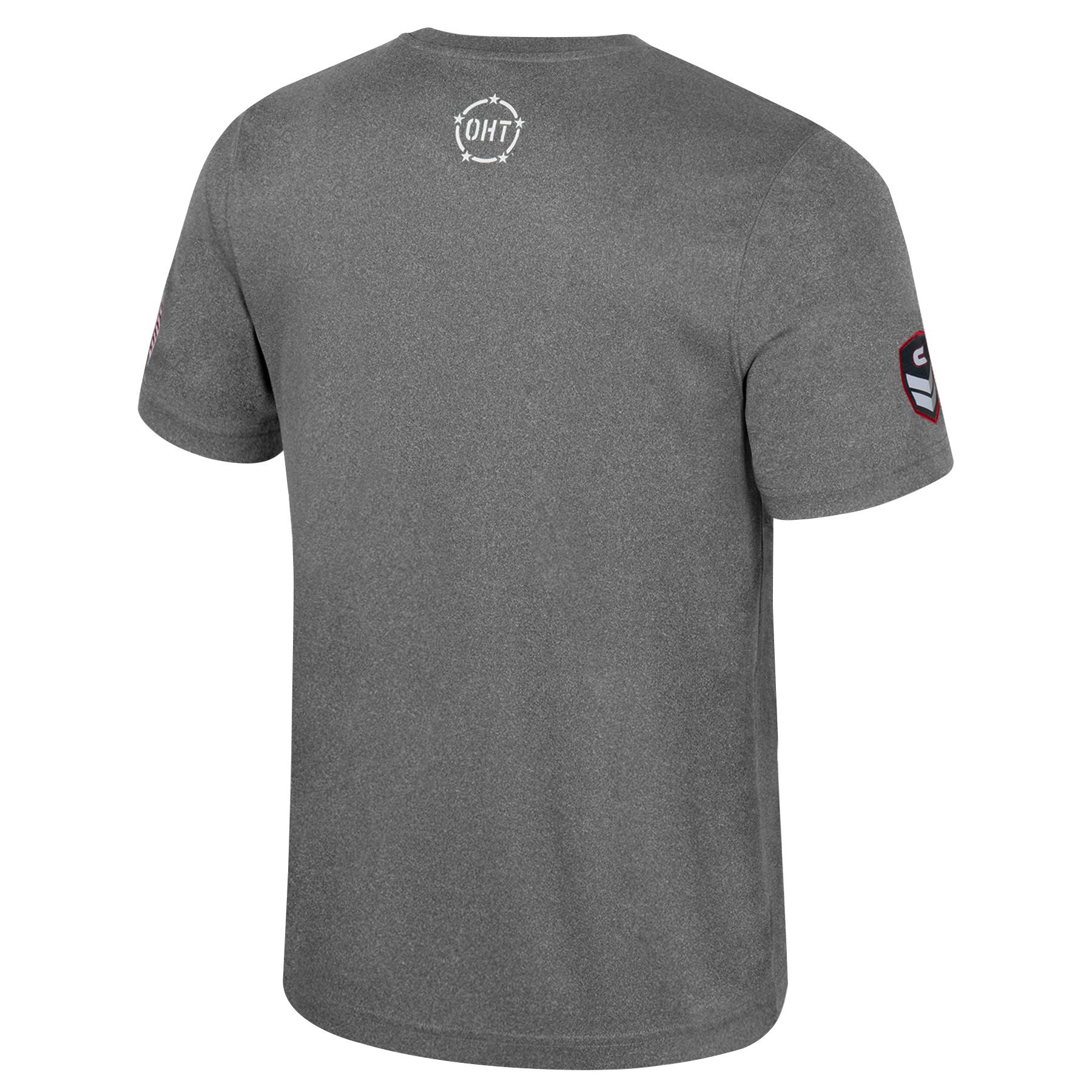 Colosseum Men's Maryland Terrapins Heather Charcoal Blade T-Shirt product image