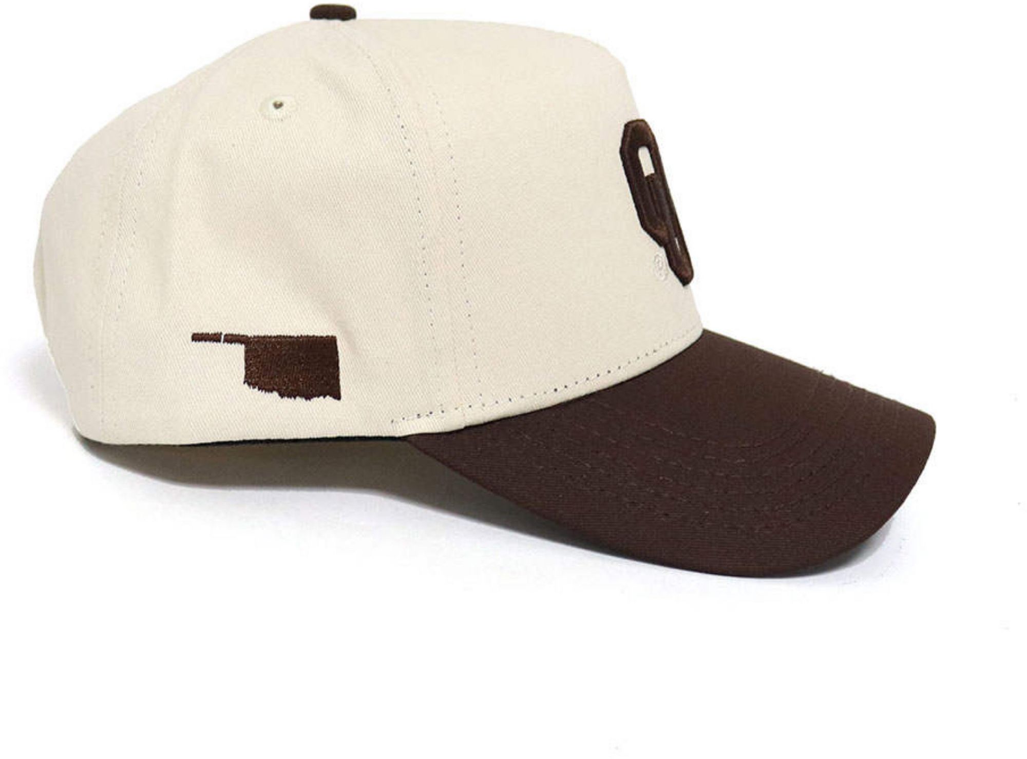 No Rivals Adult Oklahoma Sooners Brown Espresso Adjustable Snapback Hat product image