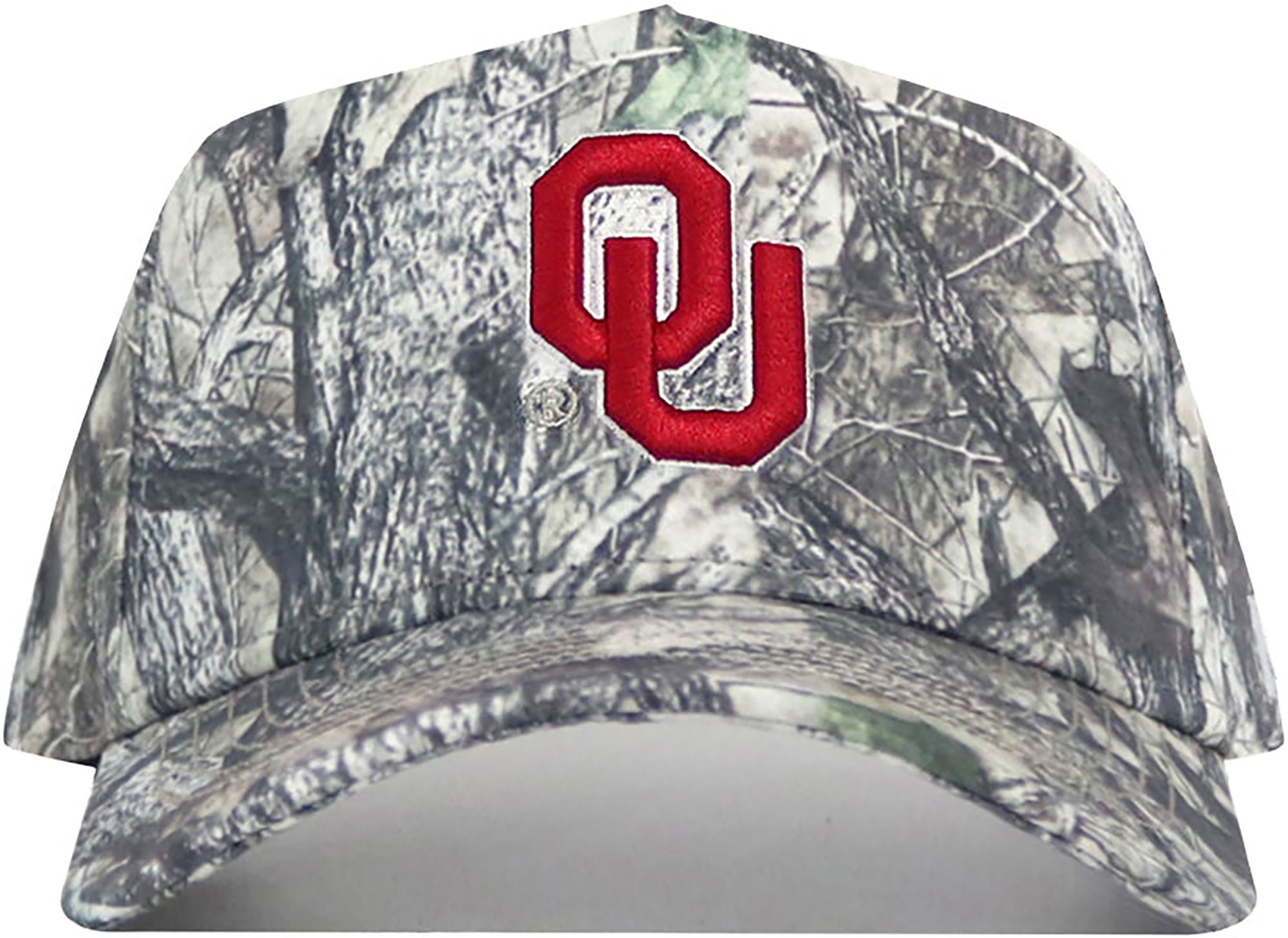 No Rivals Adult Oklahoma Sooners Camo Outland Adjustable Snapback Hat product image