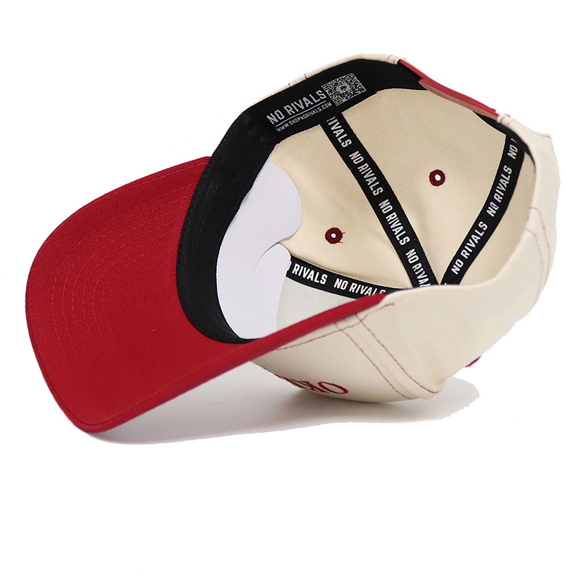 No Rivals Adult Oklahoma Sooners Red Vintage Adjustable Snapback Hat product image
