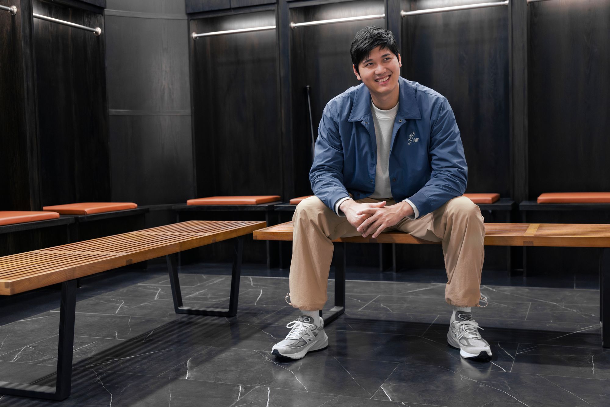 New Balance Men's Ohtani Woven Nylon Jacket product image