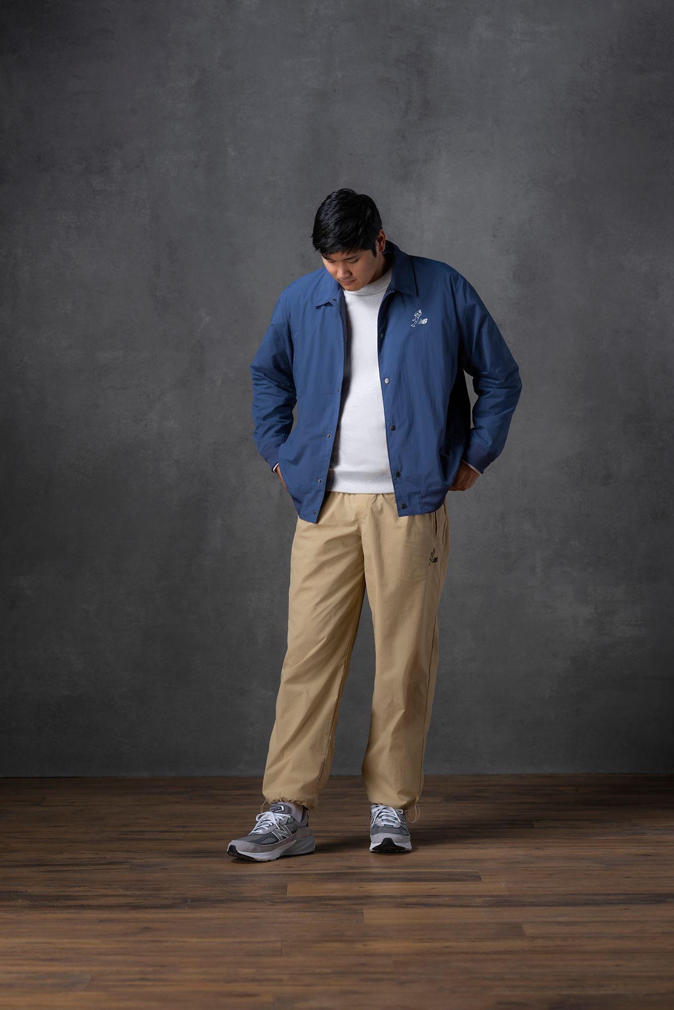 New Balance Men's Ohtani Woven Nylon Jacket product image