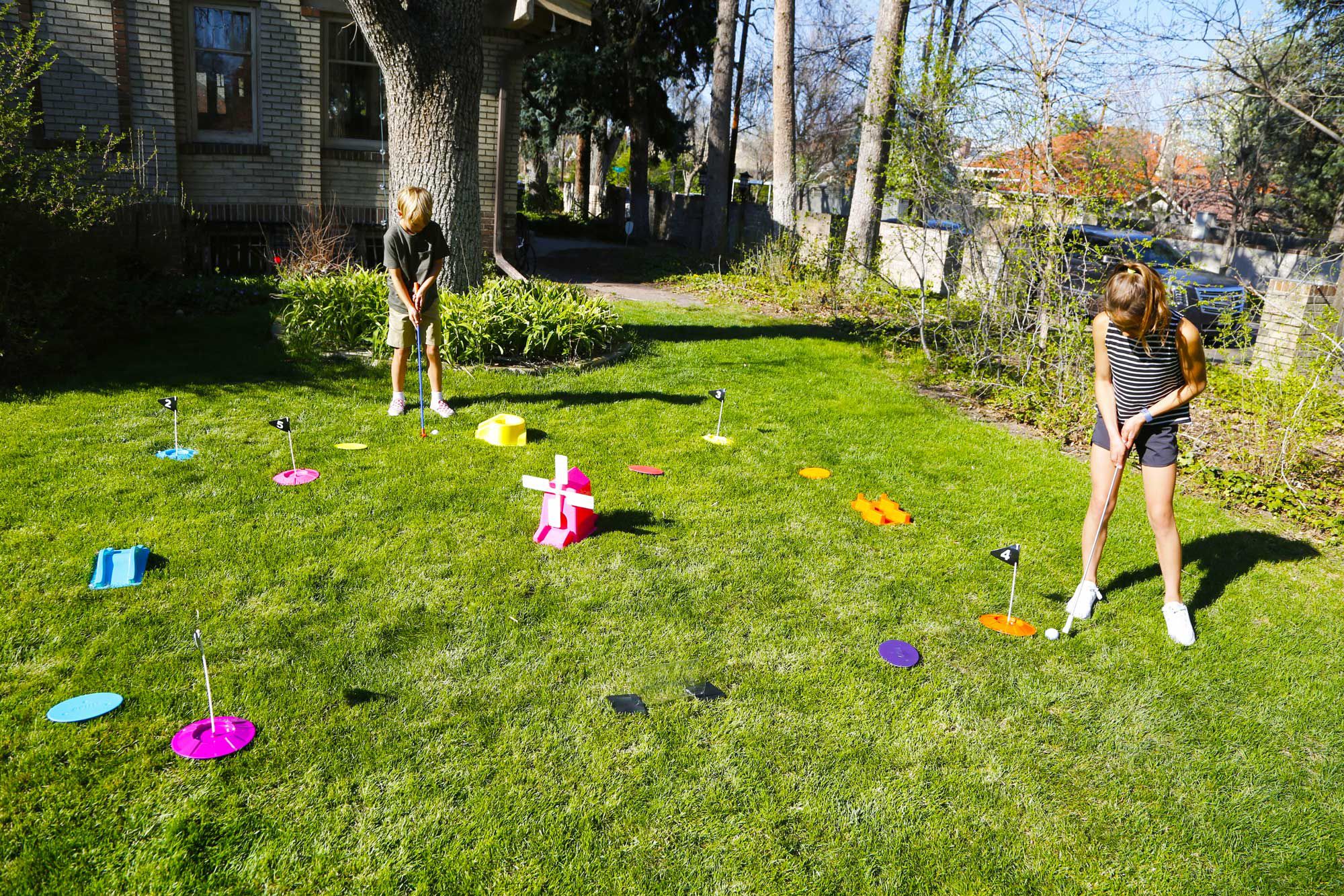 4FUN Cosmic Mini Golf Set product image