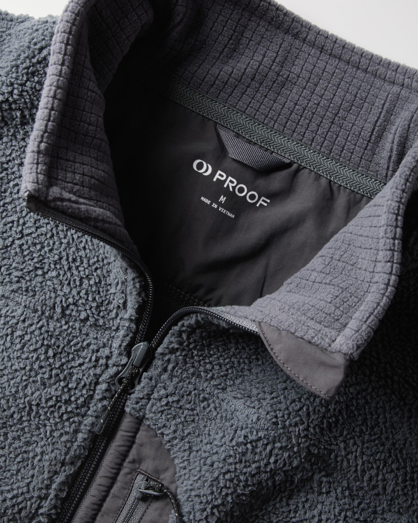 Huckberry Men's Tahr Fleece Full Zip Jacket product image