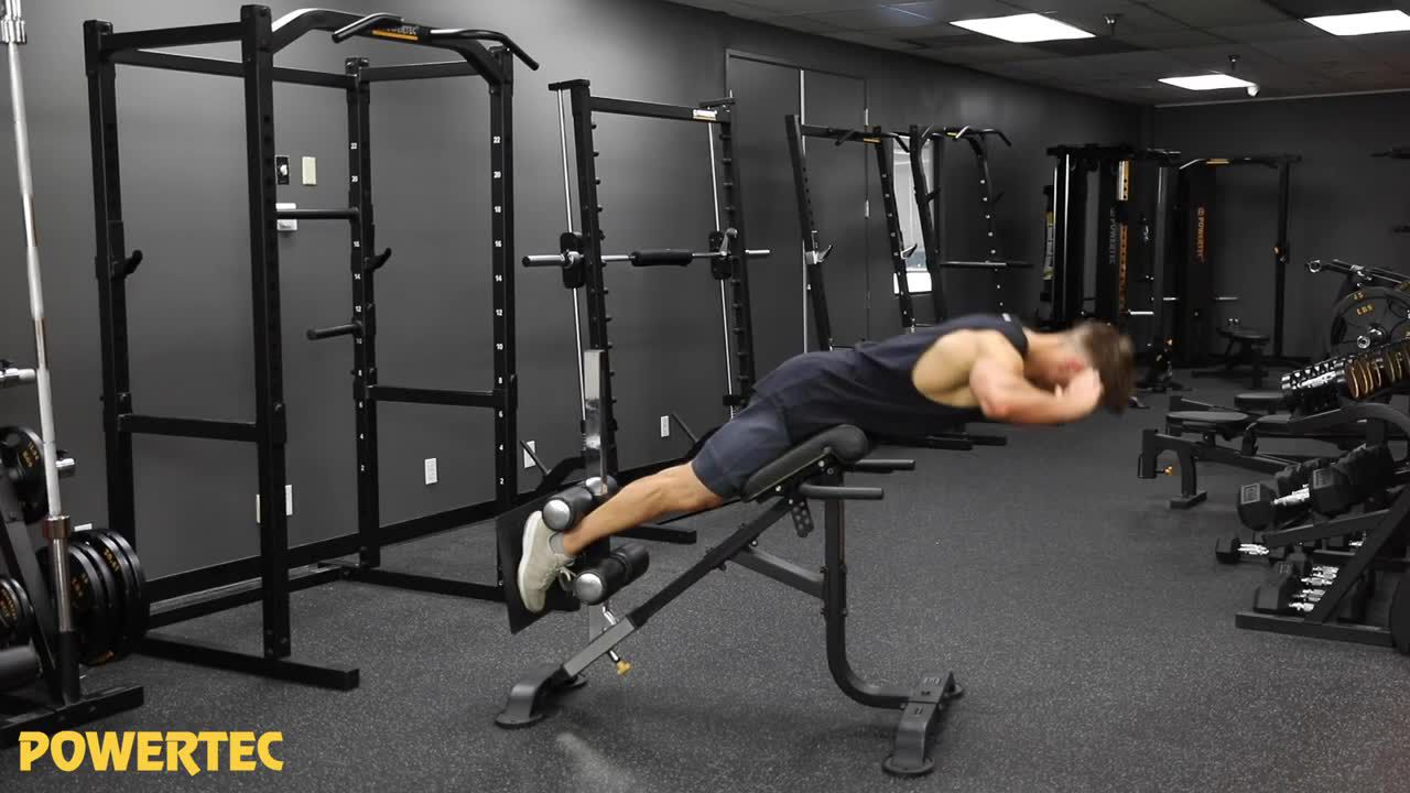 Powertec Dual Hyperextension Crunch Combo product