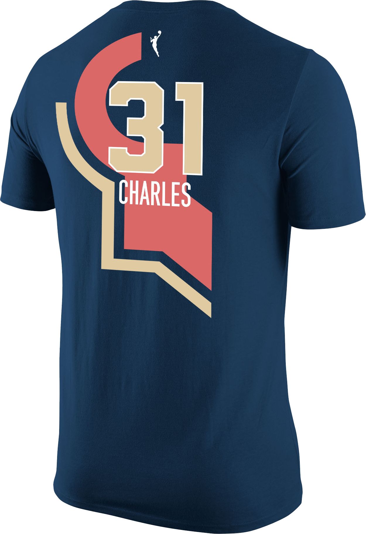 Nike Men's Washington Mystics Tina Charles #31 Navy T-Shirt product image