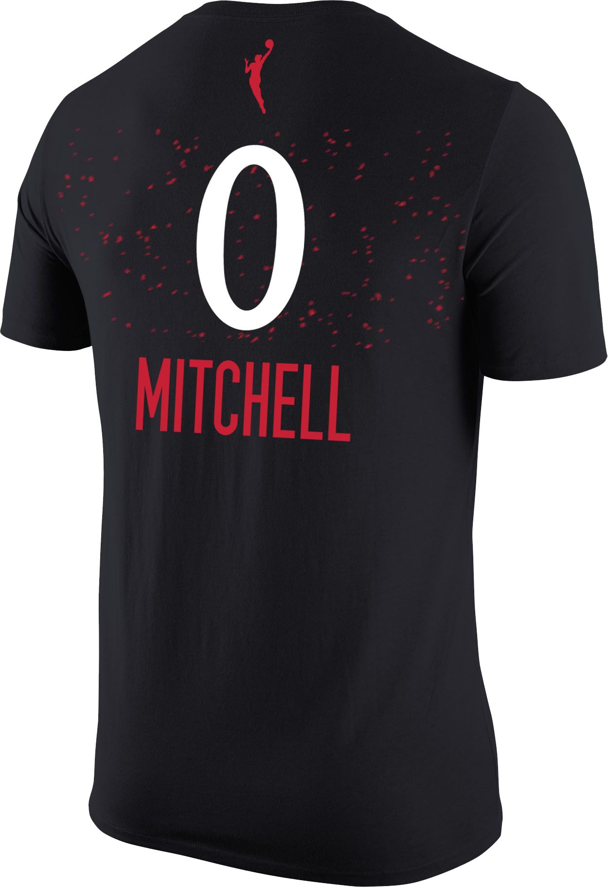 Nike Adult Indiana Fever Kelsey Mitchell #25 Black T-Shirt product image