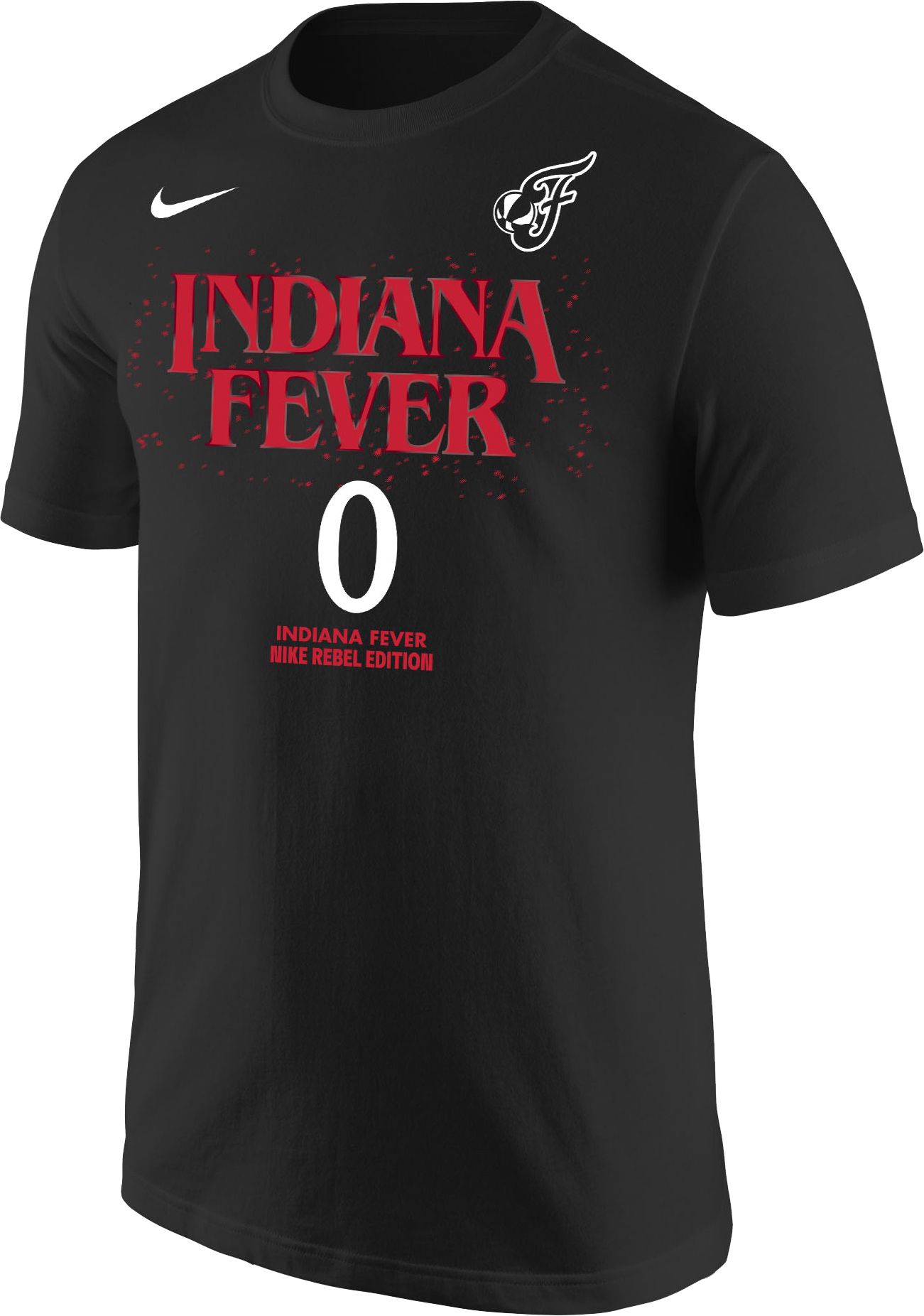 Nike Adult Indiana Fever Kelsey Mitchell #25 Black T-Shirt product image