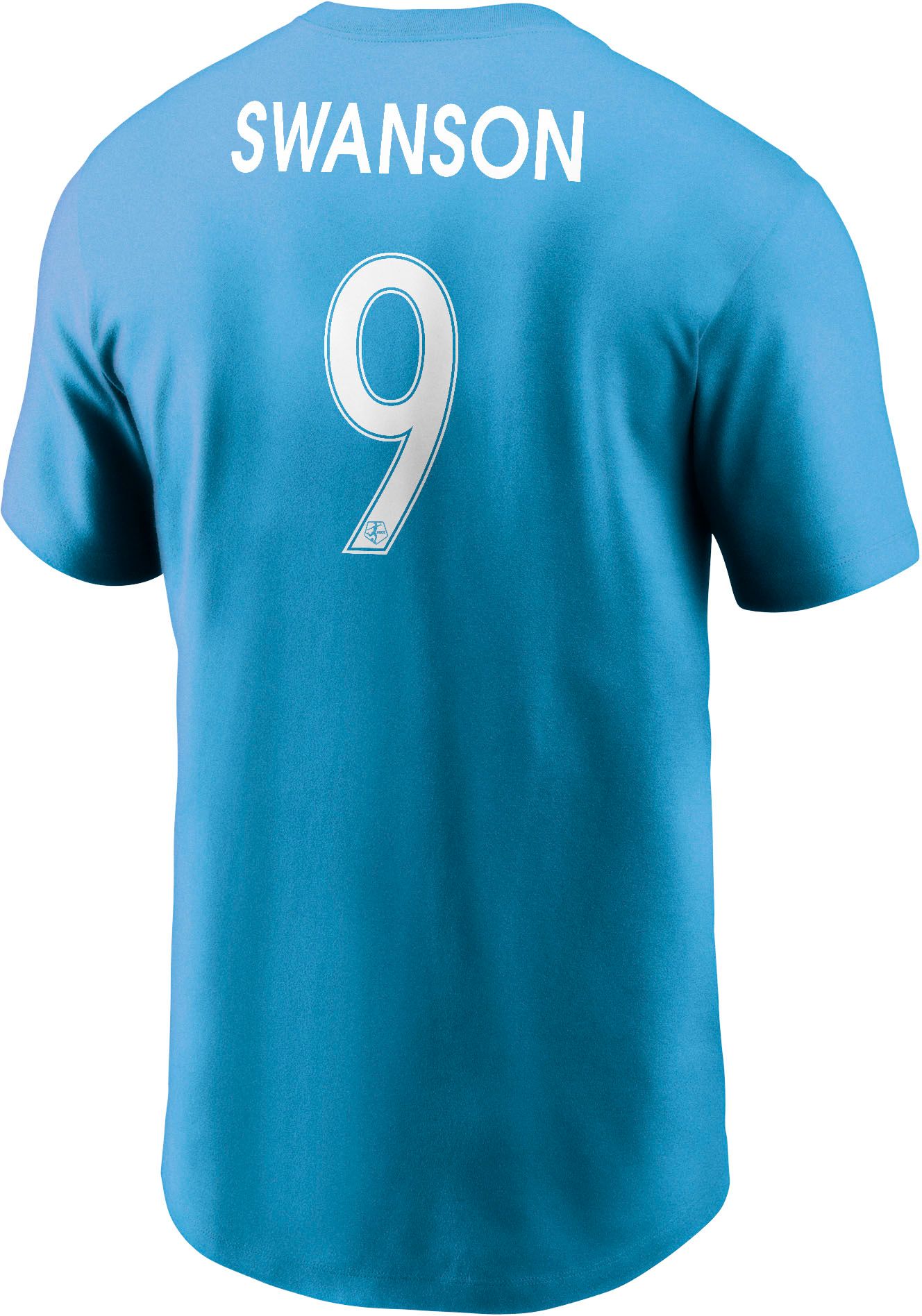 Nike Adult Chicago Red Stars Mallory Swanson #9 Light Blue T-Shirt product image