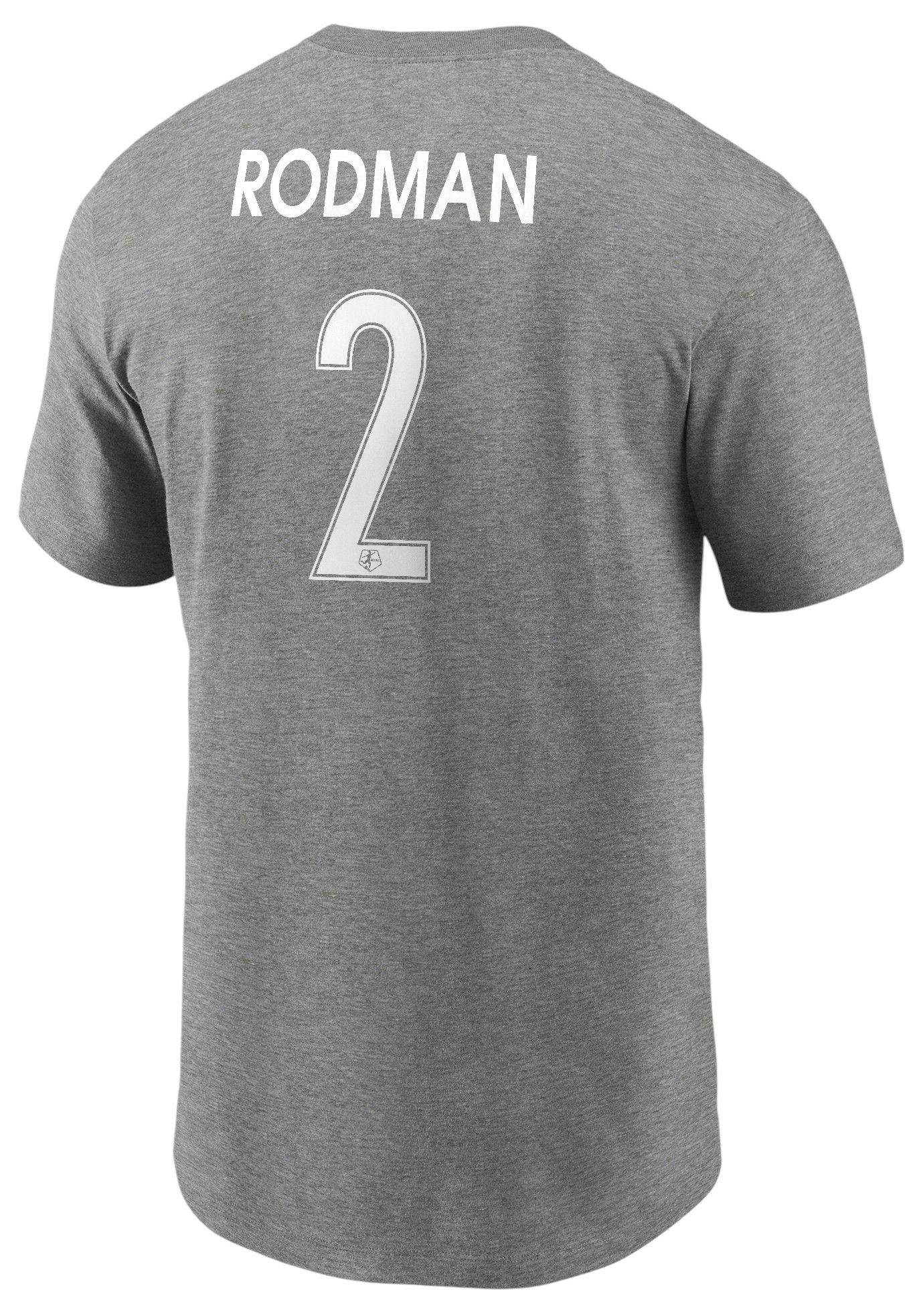 Nike Adult Washington Spirit Trinity Rodman #2 Grey T-Shirt product image