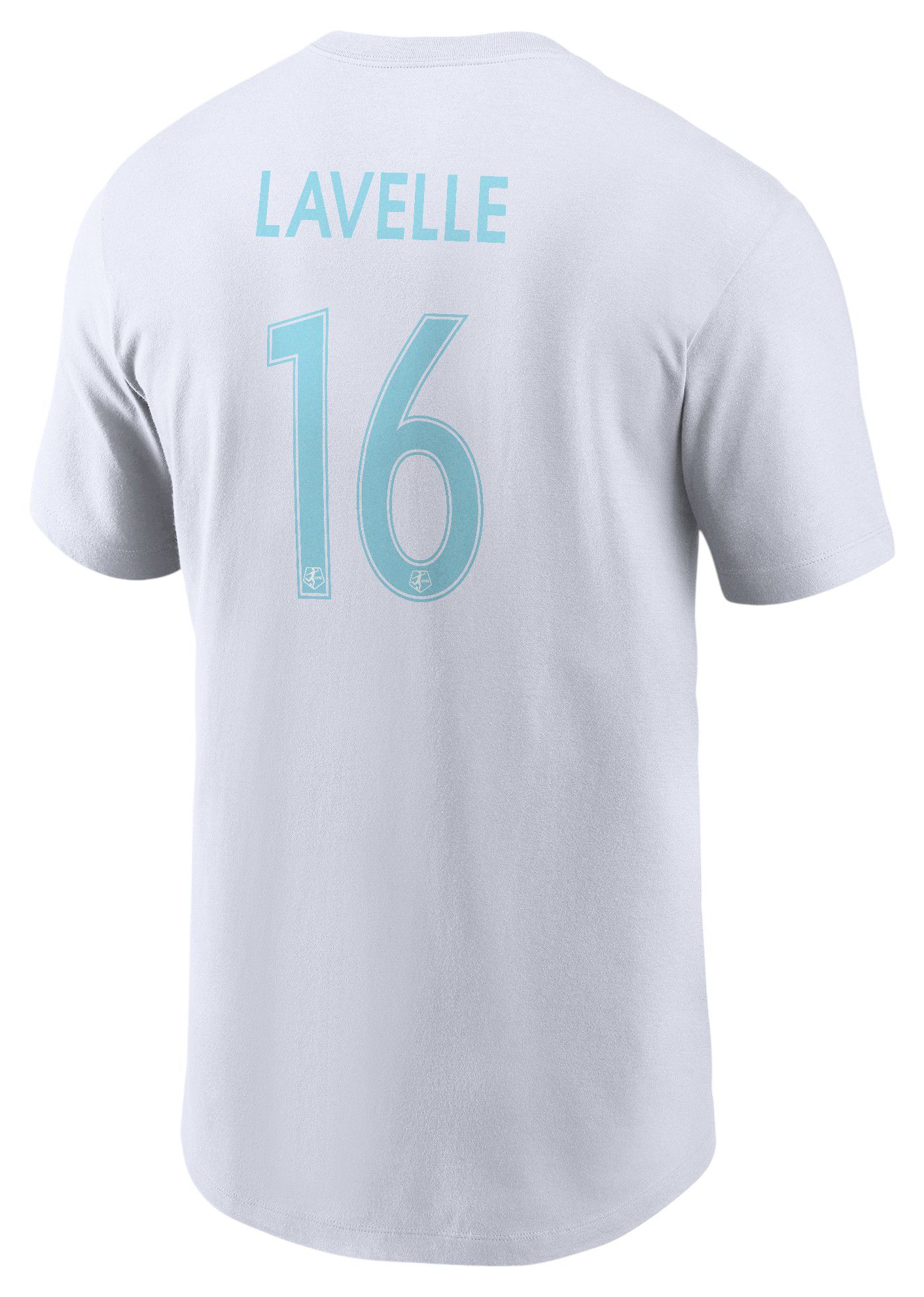 Nike Men's NJ/NY Gotham FC 2024 Rose Lavelle #16 White T-Shirt product image
