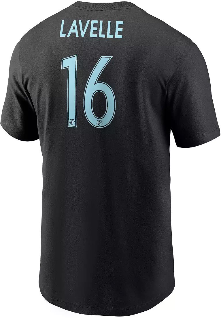 Nike Youth NJ/NY Gotham FC Rose Lavelle #16 Black T-Shirt product image