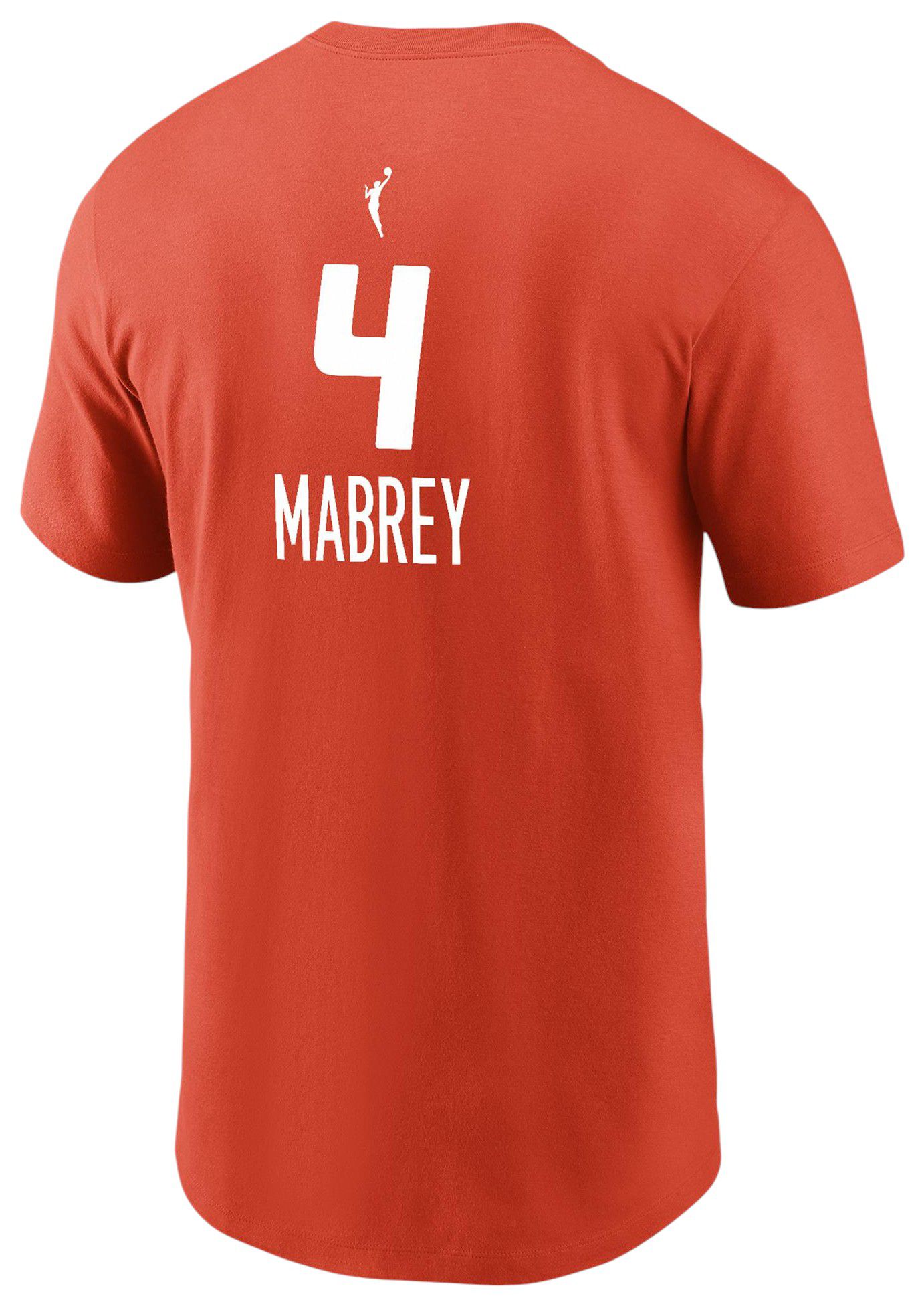 Nike Adult Connecticut Sun Marina Mabrey #4 Orange T-Shirt product image