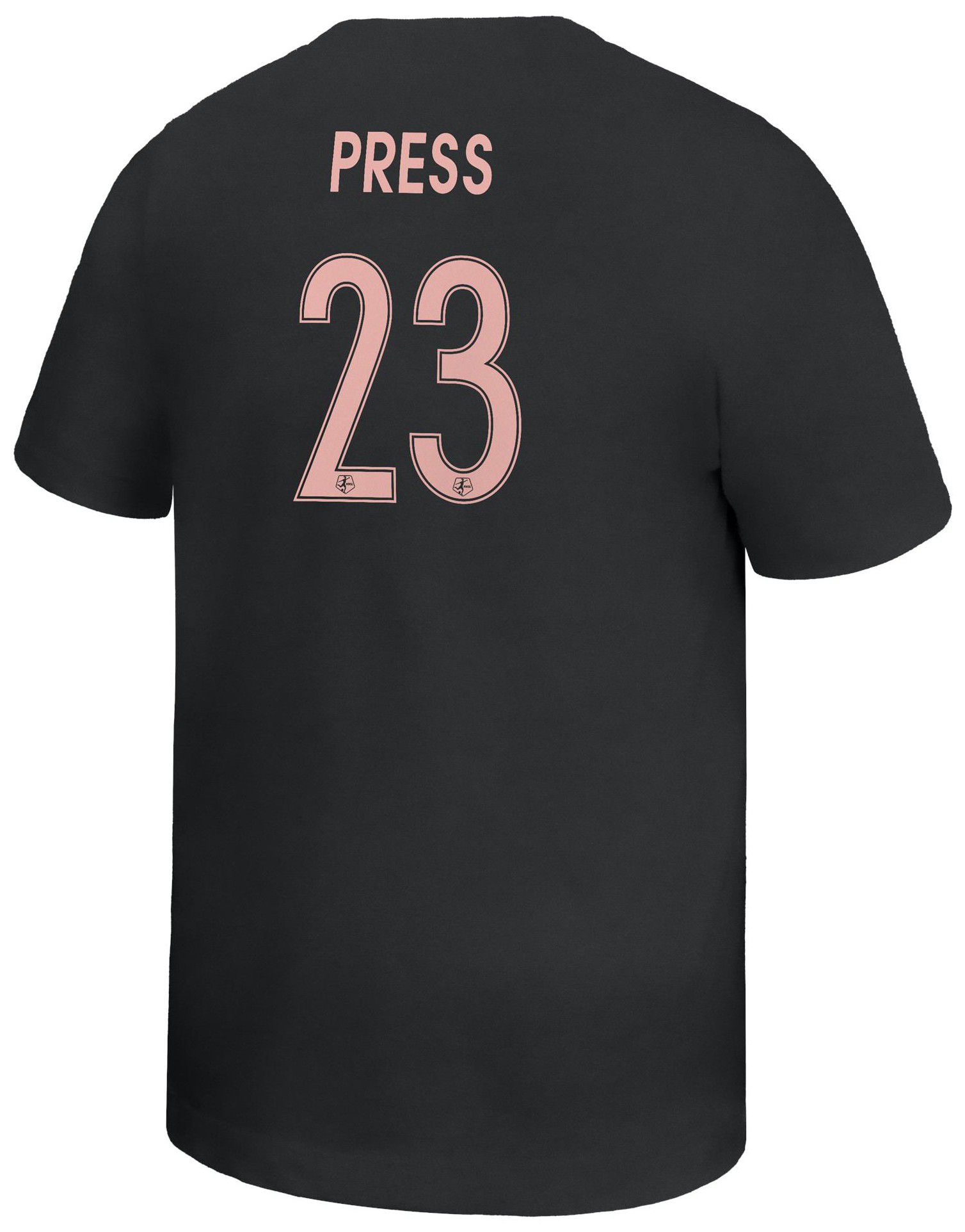 Nike Youth Angel City FC Christen Press #23 2025 Black T-Shirt product image