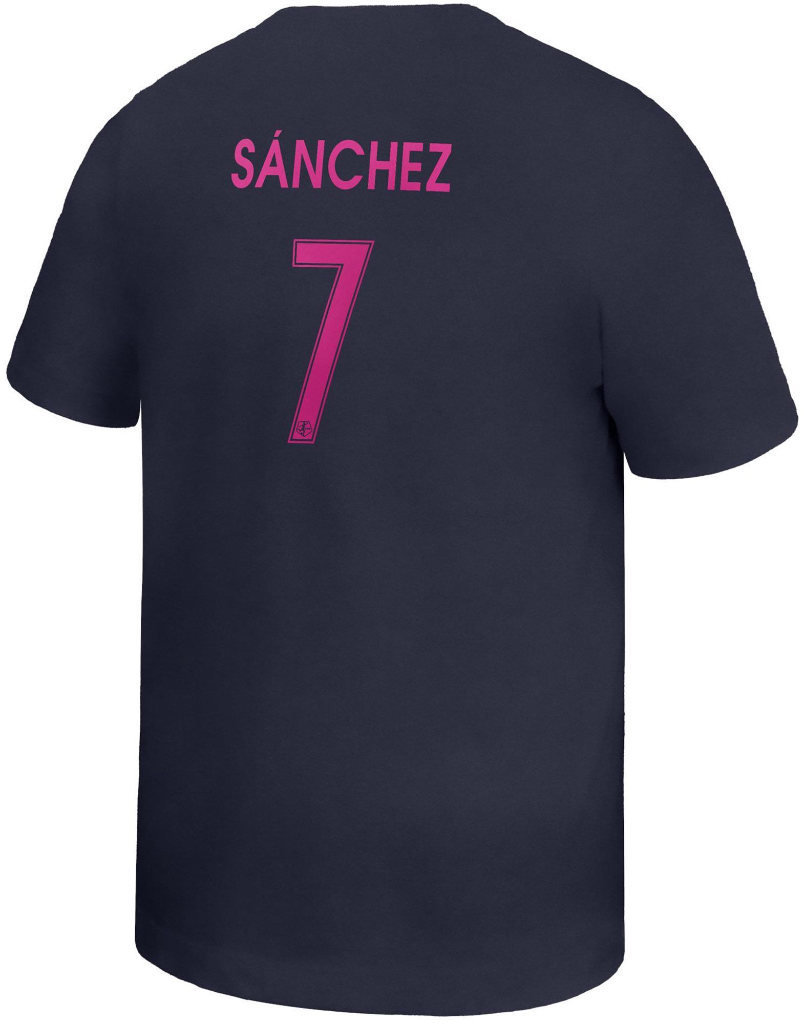 Nike Youth San Diego Wave FC 2025 María Sánchez #7 Navy T-Shirt product image