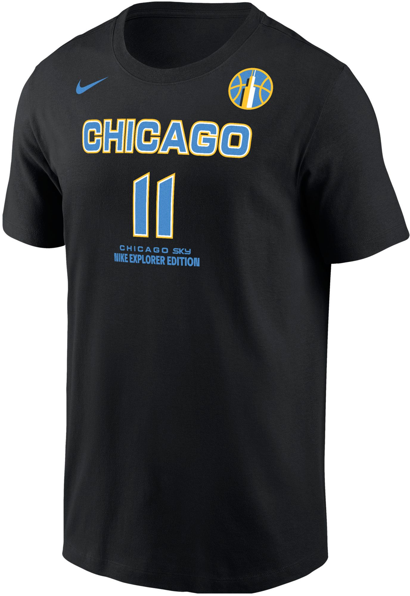 Nike Men's Chicago Sky Black Gabriela Jaquez #11 T-Shirt product image