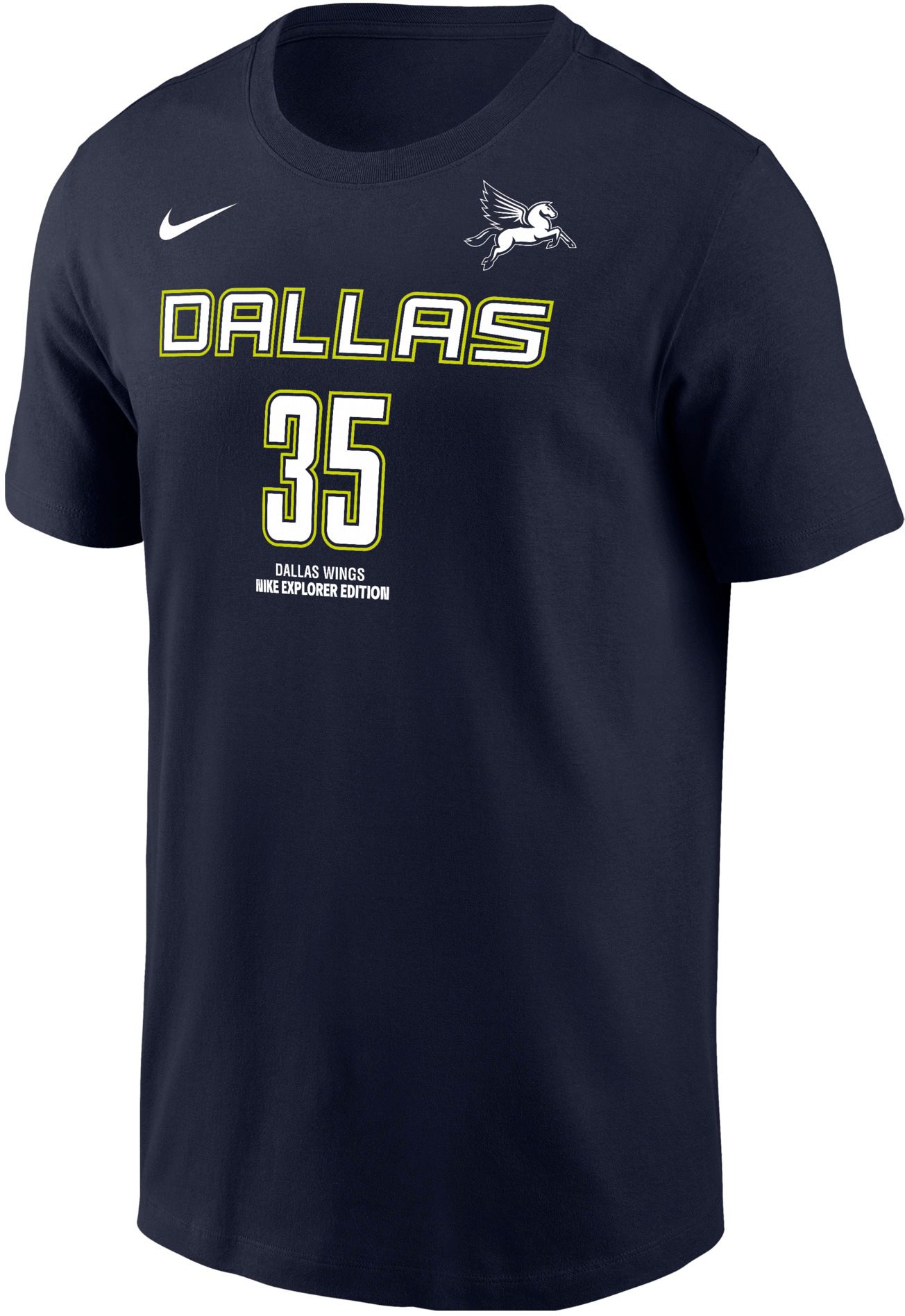 Nike Men's Dallas Wings Azzi Fudd #35 Navy T-Shirt product image