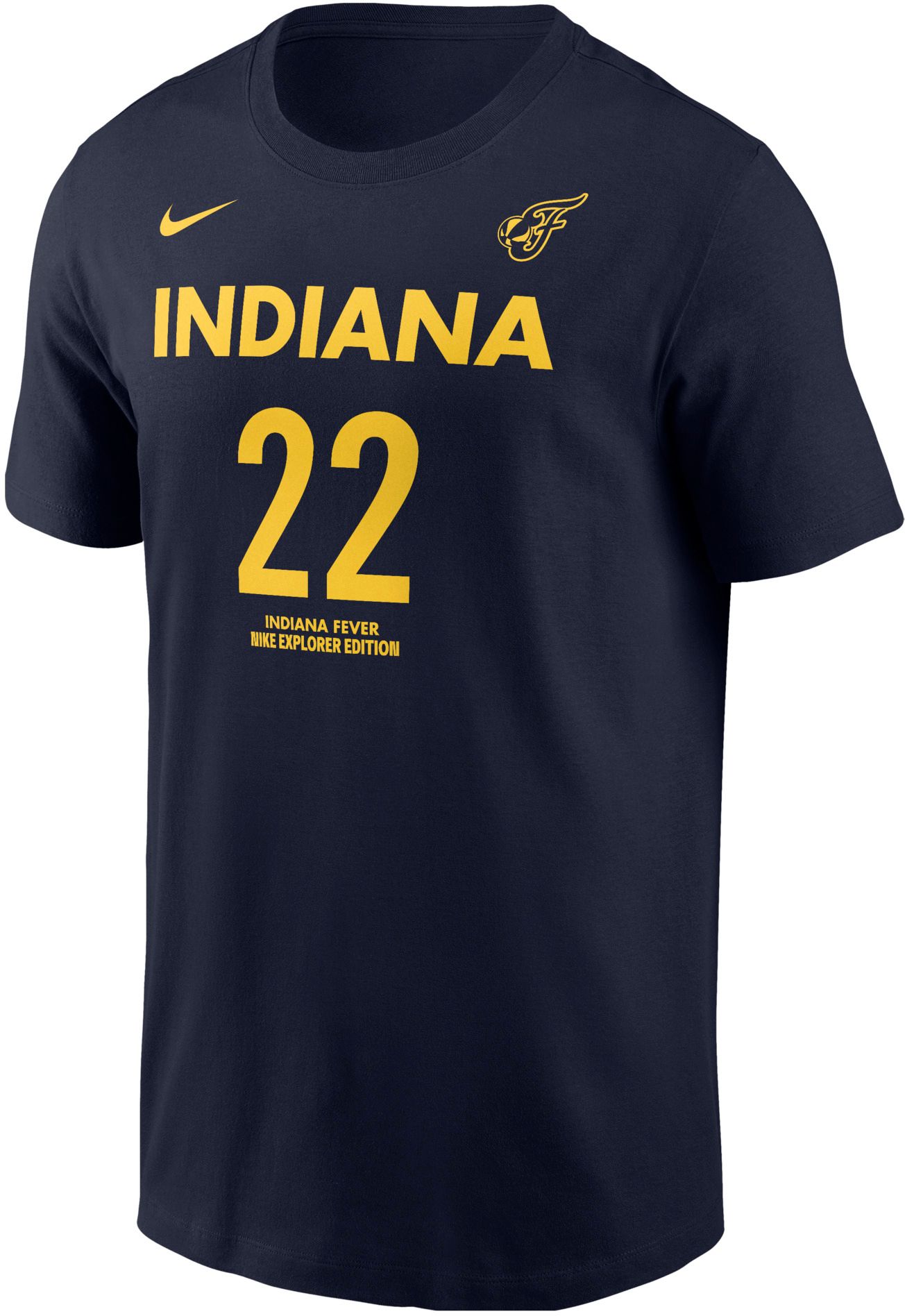 Nike Men's Indiana Fever Caitlin Clark #22 Navy T-Shirt product image