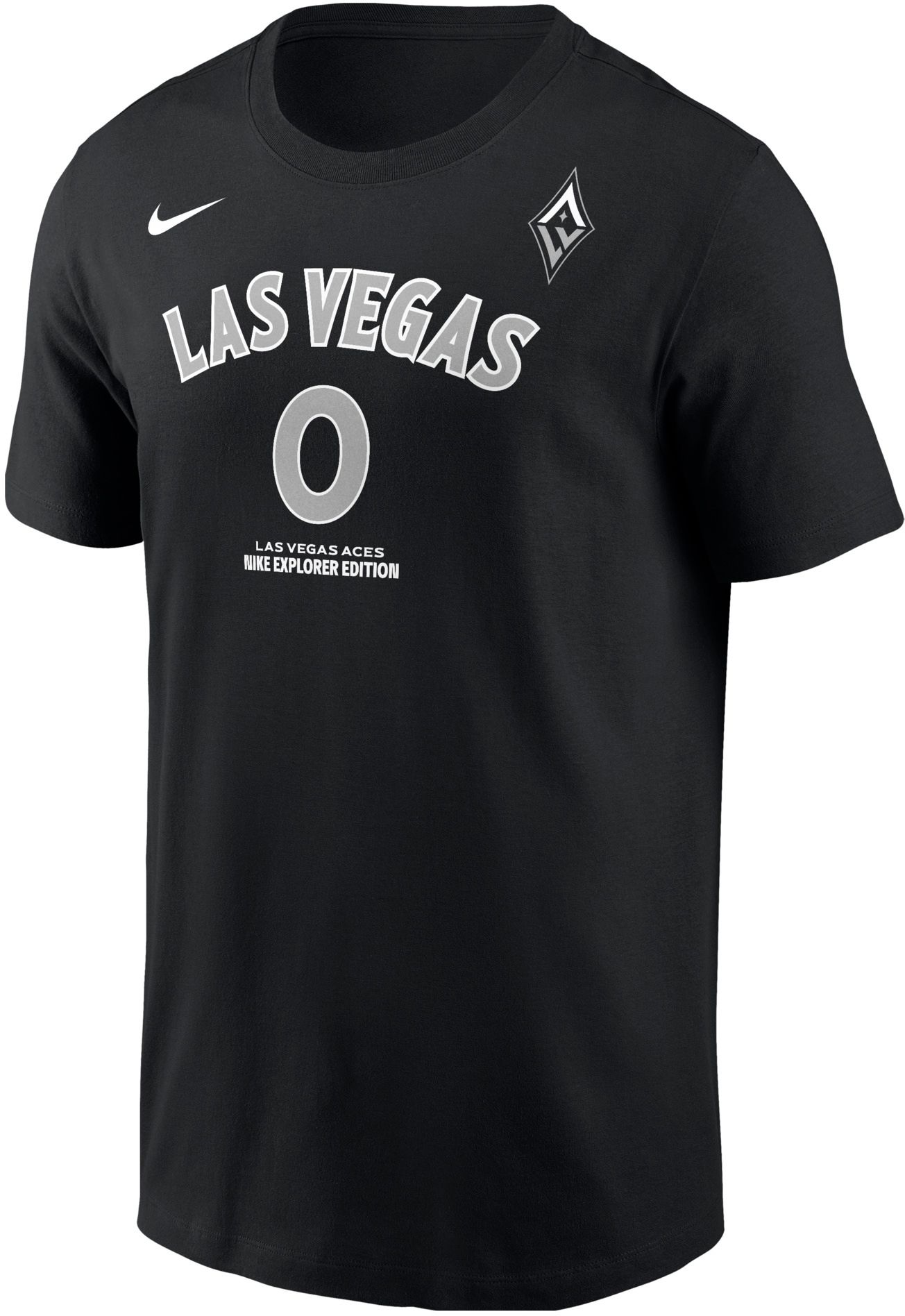 Nike Men's Las Vegas Aces Jackie Young #0 Black T-Shirt product image