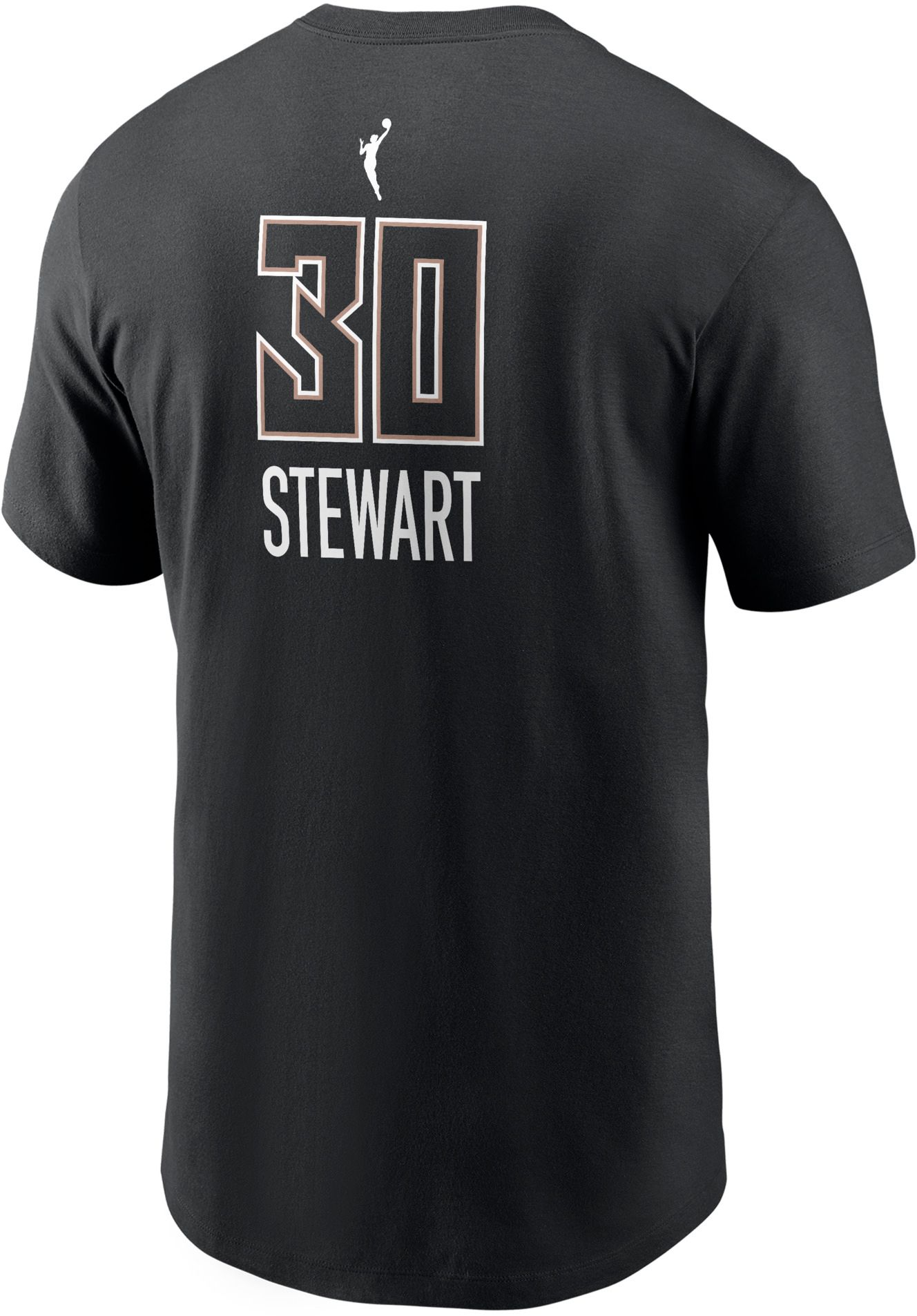 Nike Men's New York Liberty Breanna Stewart #30 Black T-Shirt product image