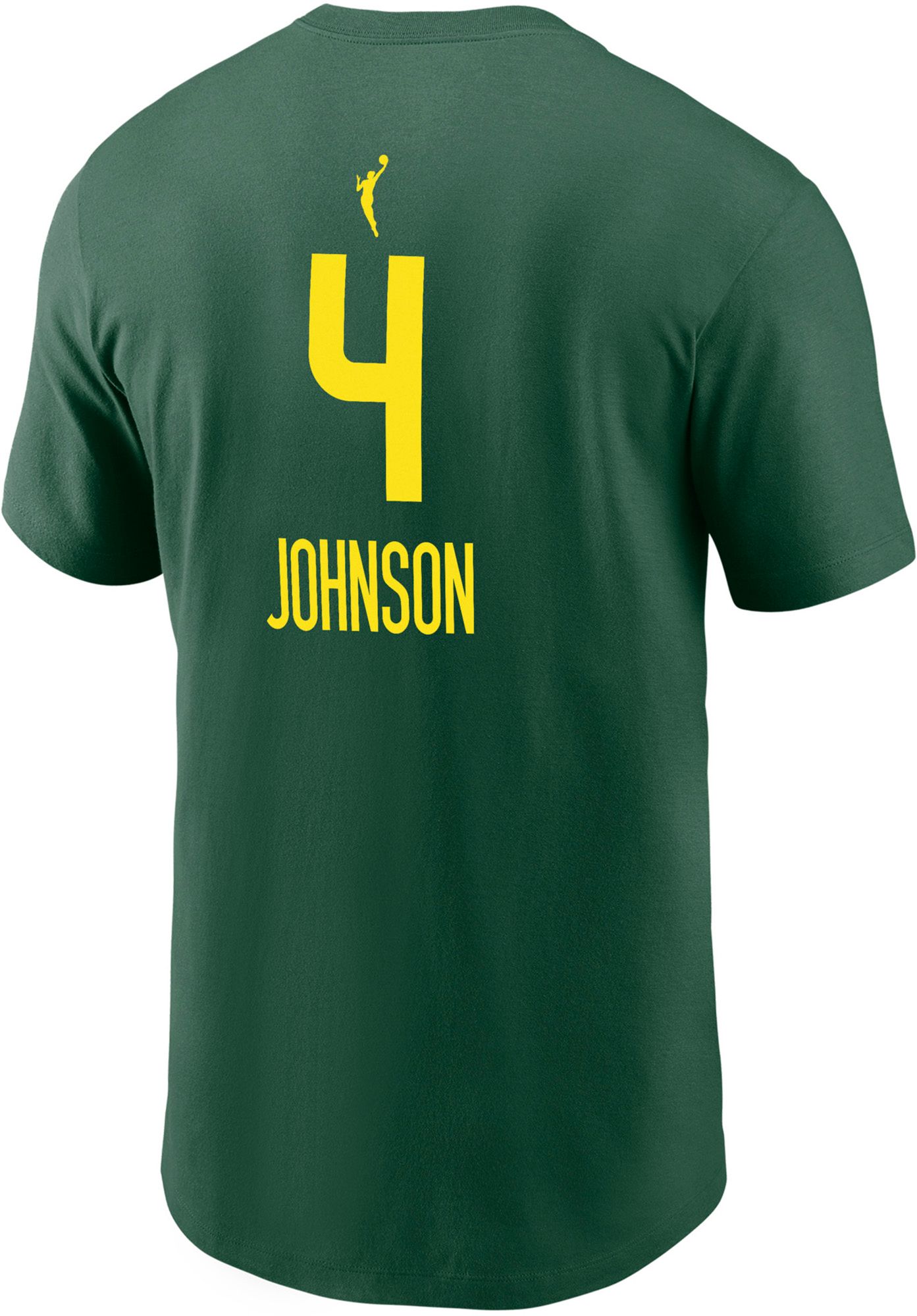 Nike Men's Seattle Storm Flau'jae Johnson #4 Green T-Shirt