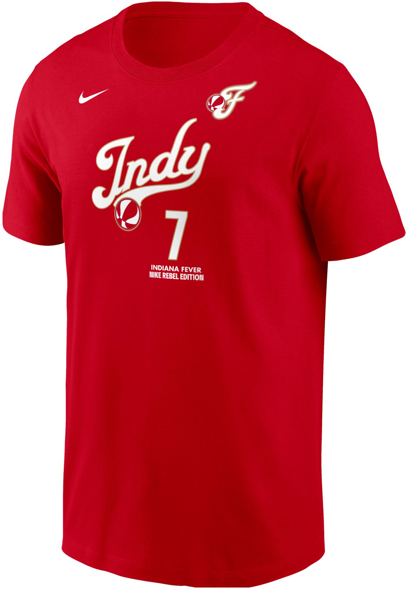 Nike Men's Indiana Fever Aliyah Boston #7 Red  Rebel T-Shirt product image