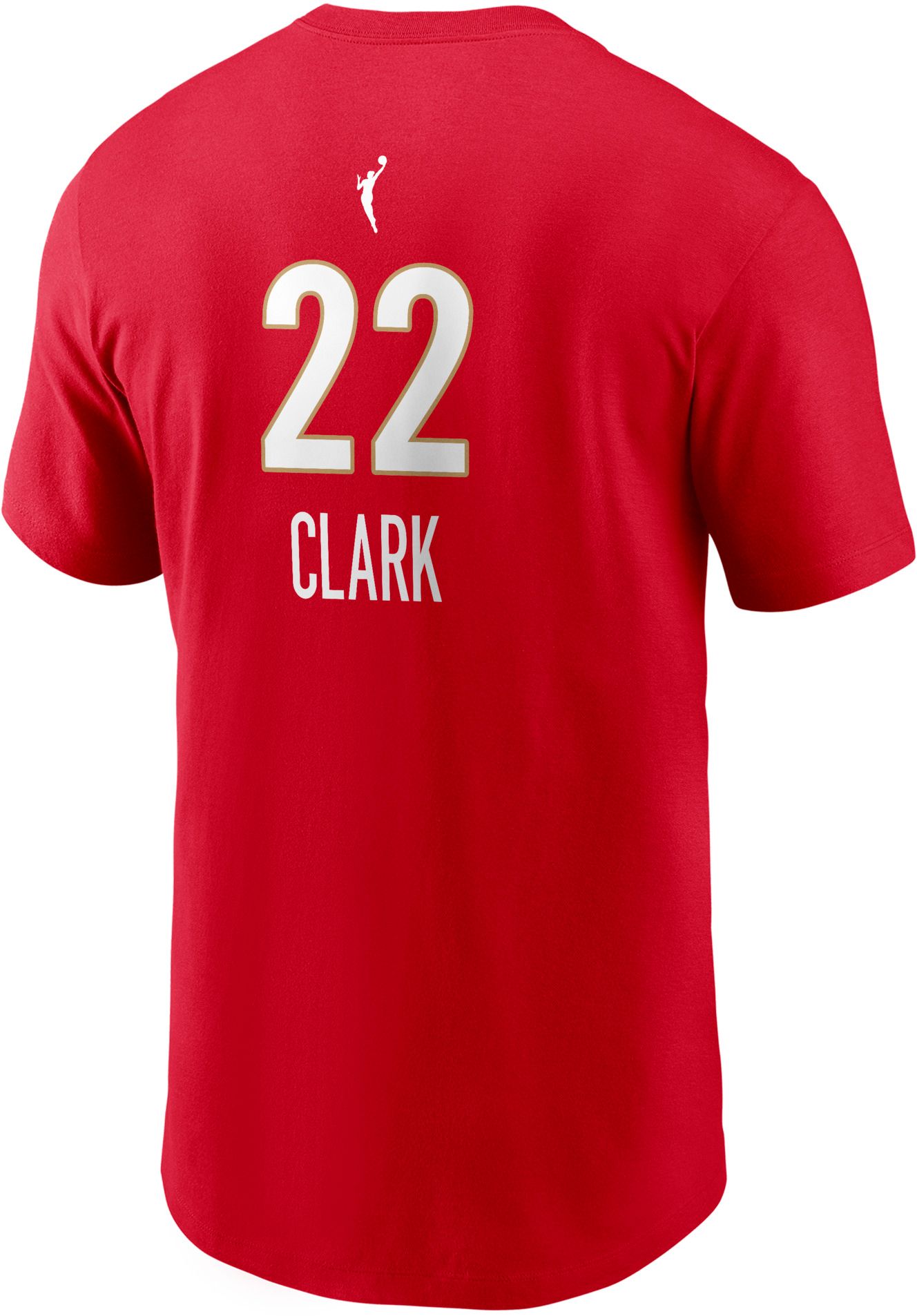 Nike Men's Indiana Fever Caitlin Clark #22 Red  Rebel T-Shirt product image