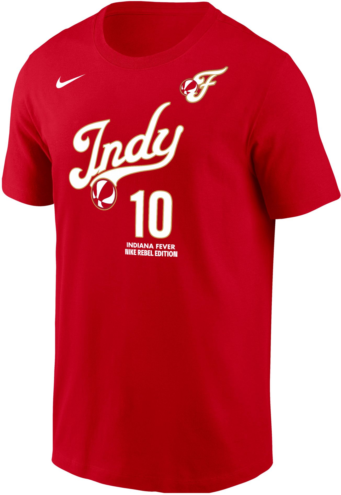 Nike Men's Indiana Fever Lexie Hull #10 Red  Rebel T-Shirt product image