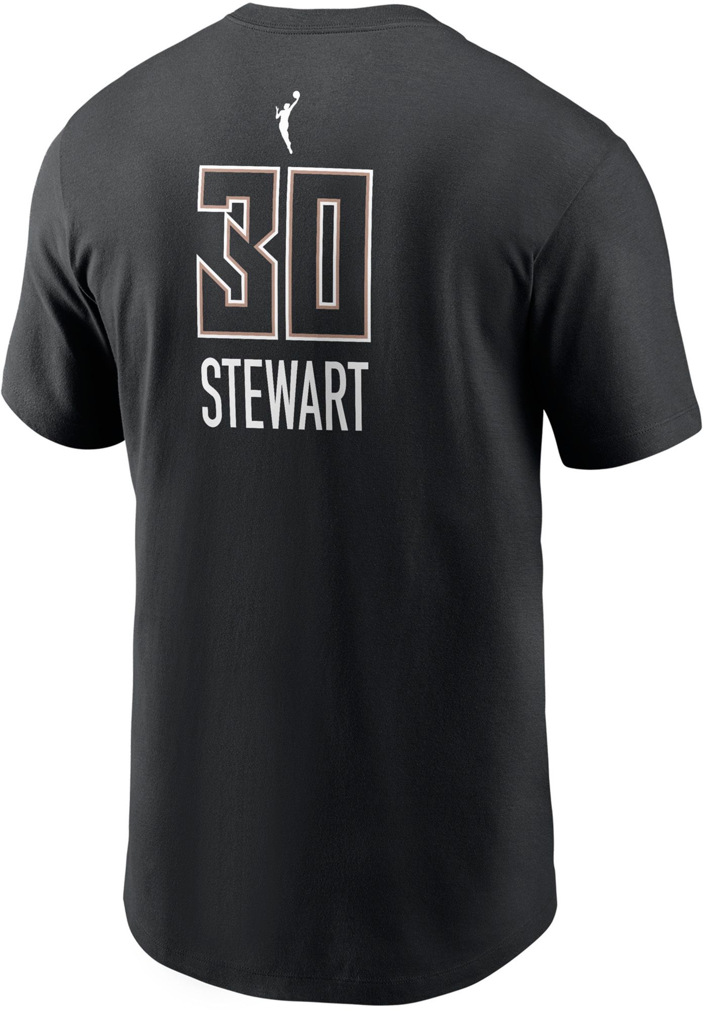 Nike Men's New York Liberty Breanna Stewart #30 Black  Rebel T-Shirt product image