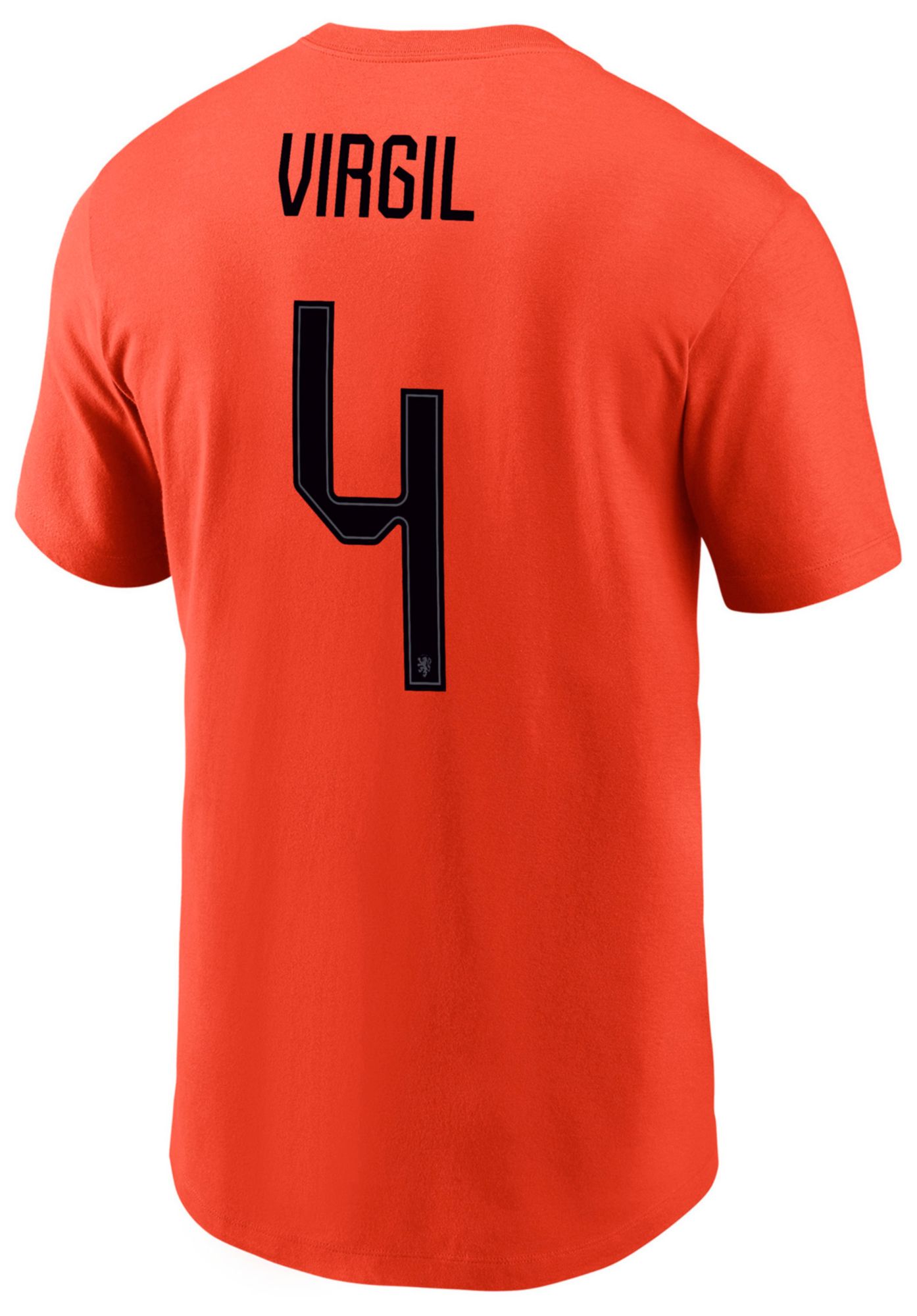 Nike Adult Netherlands Virgil Van Djik #4 Home T-Shirt | Dick's