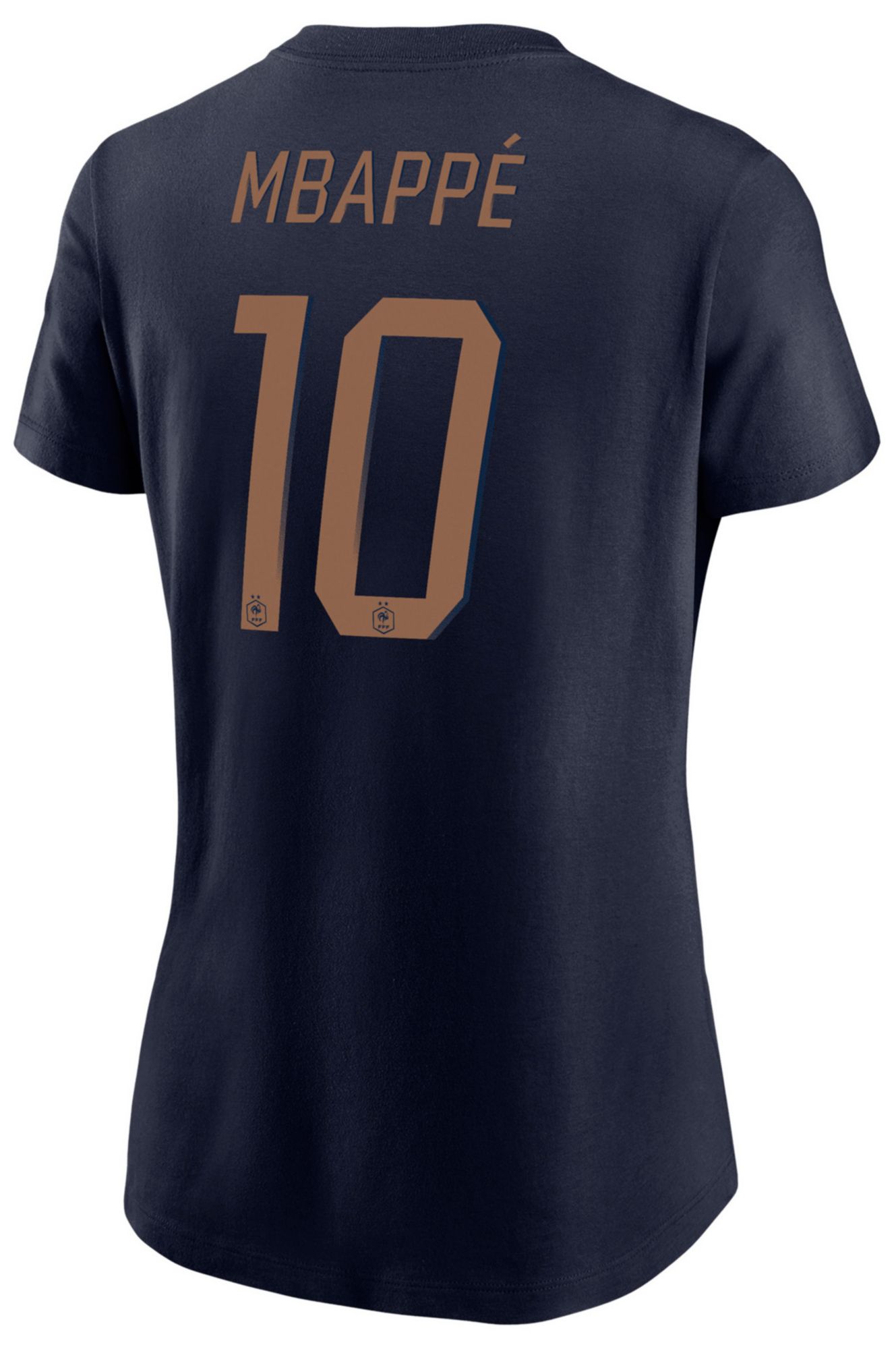 Nike Women's Kylian Mbappe #10 France Navy Home T-Shirt | Dick's