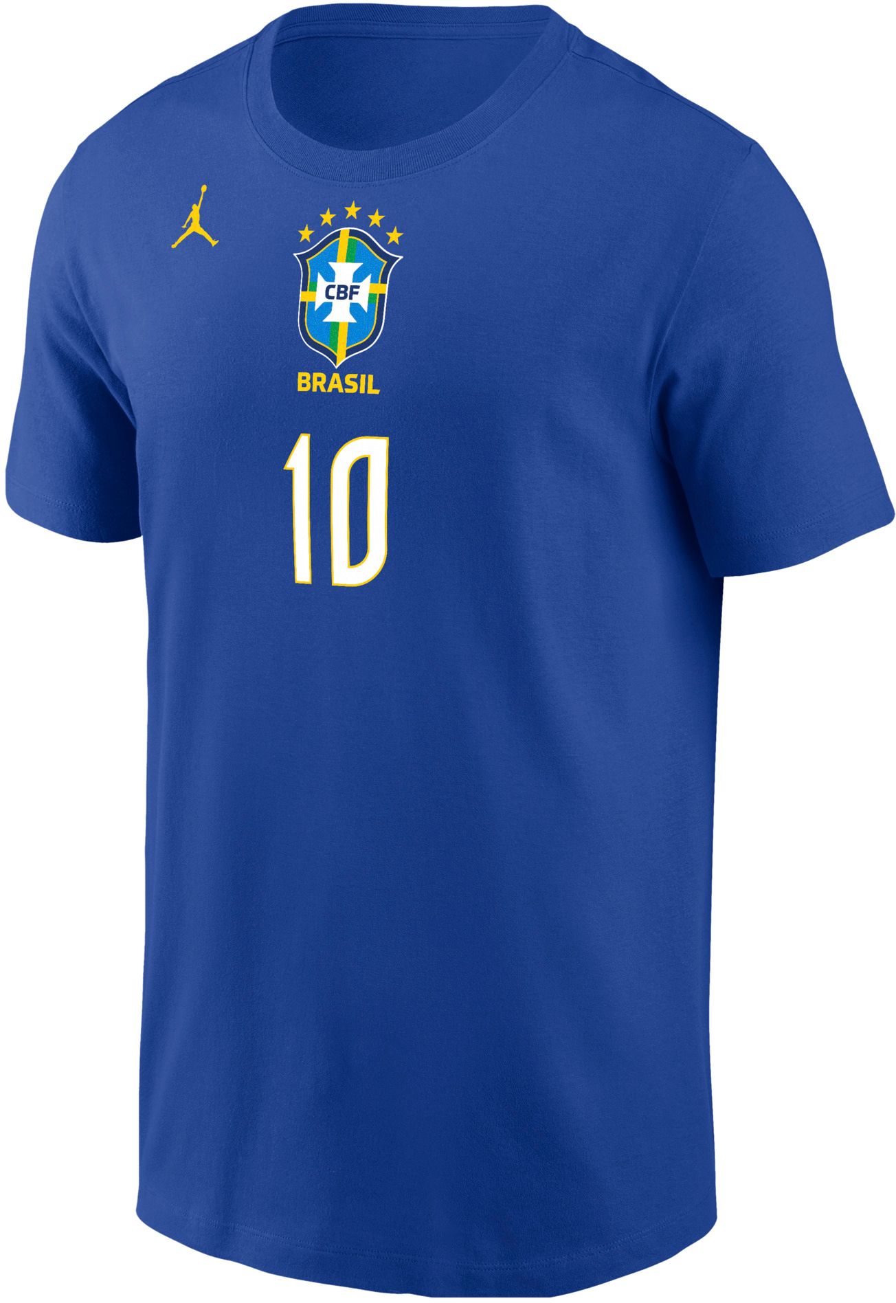 Jordan Adult Brazil Neymar Jr. #10 Away T-Shirt | Dick's Sporting