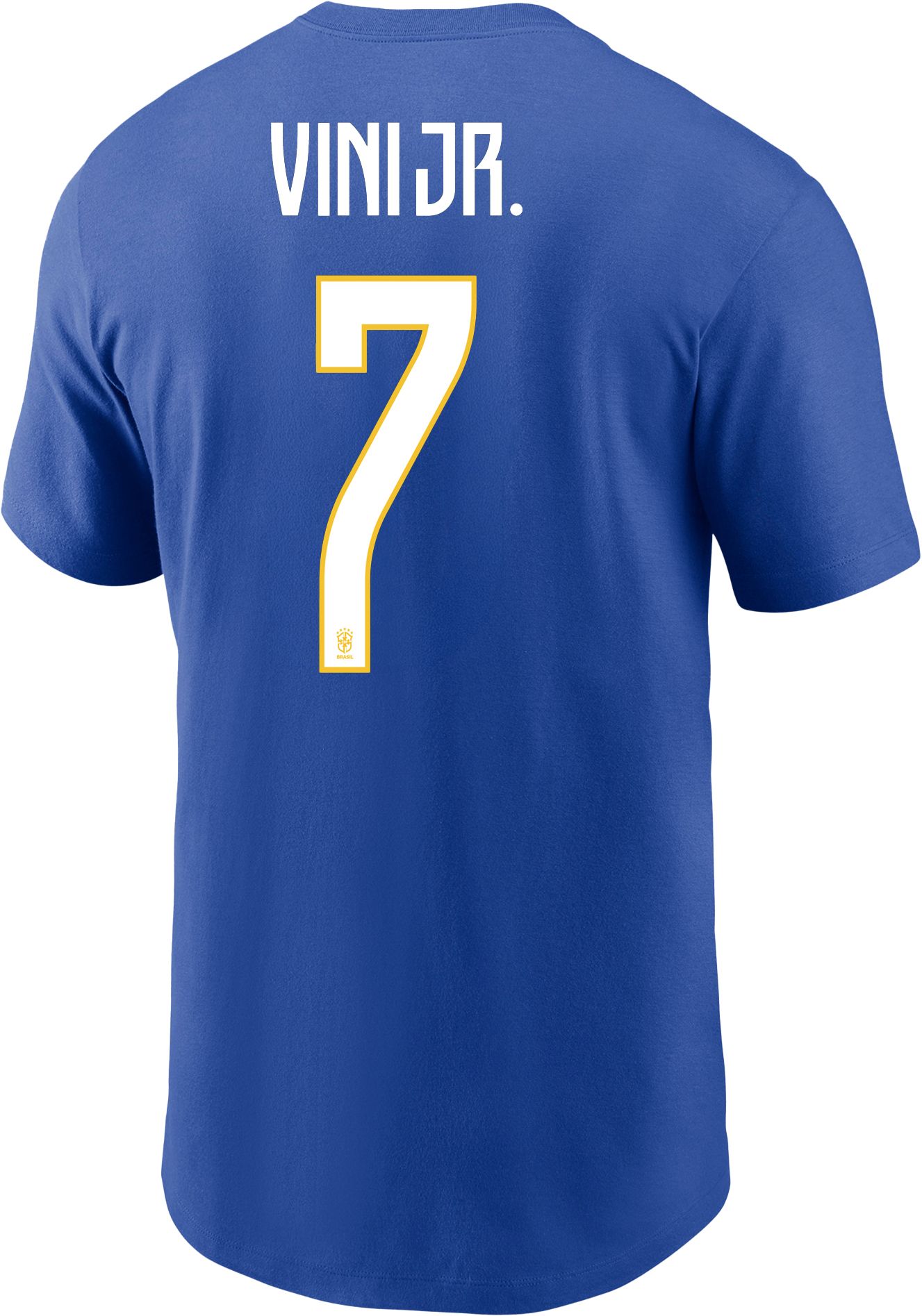 Jordan Adult Brazil Vinicius Junior #7 Away T-Shirt | Dick's