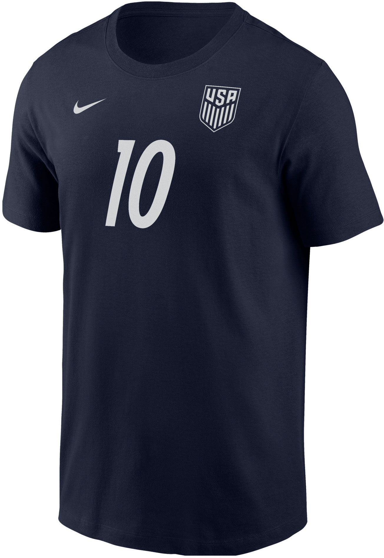 Nike Adult USMNT Christian Pulisic #10 Navy 2026 T-Shirt product image