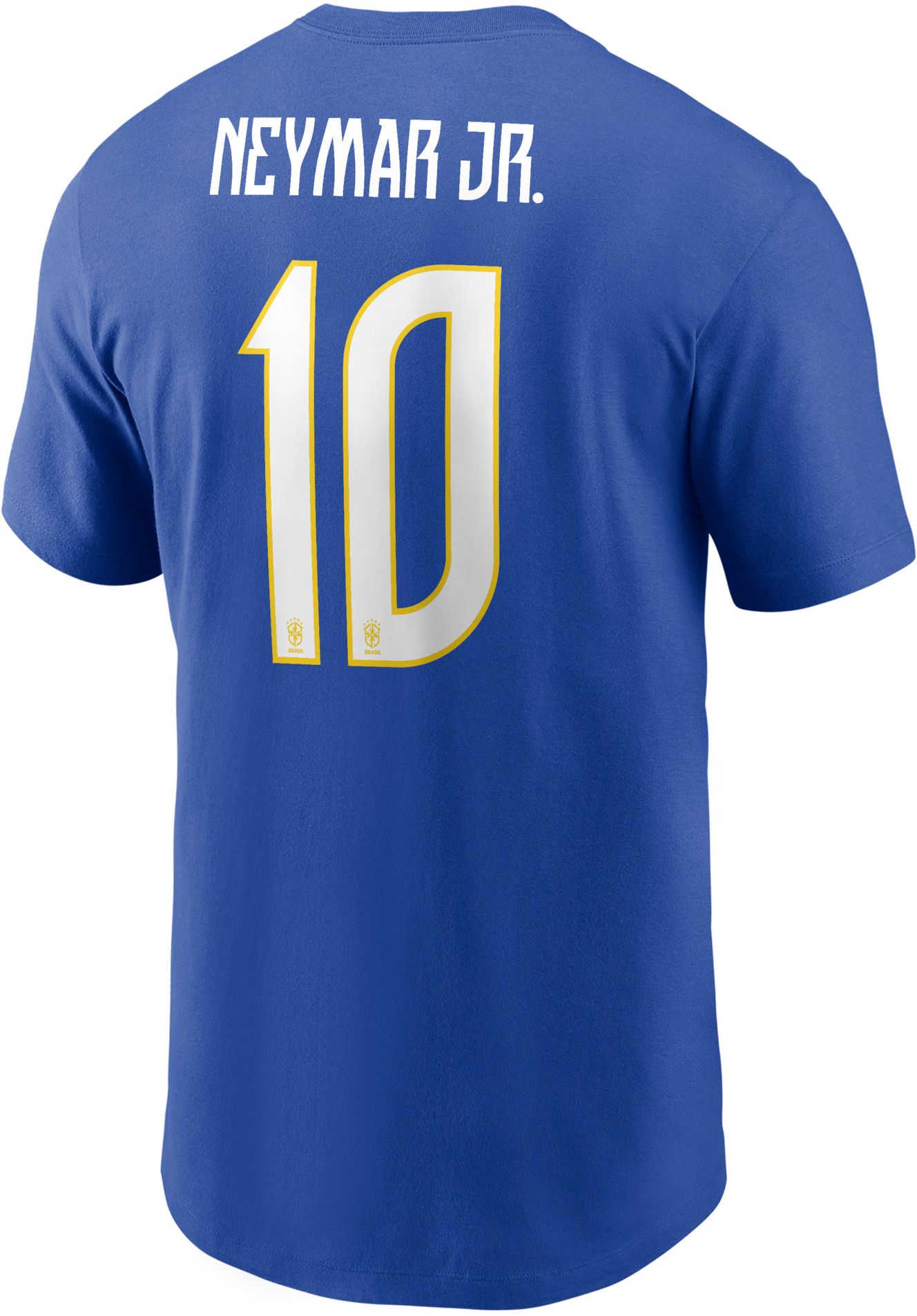Jordan Youth Brazil Neymar Jr. #10 Away T-Shirt | Dick's Sporting