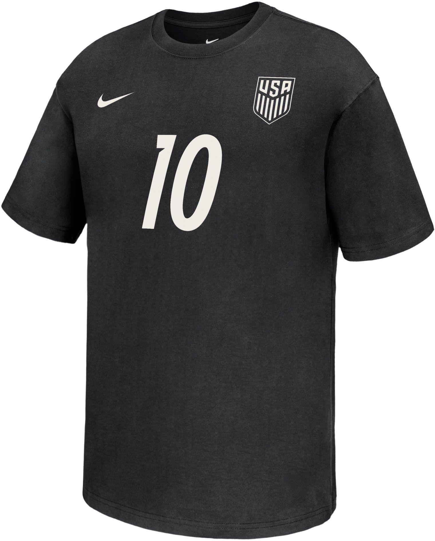 Nike Adult USMNT Christian Pulisic #10 Black 2026 T-Shirt product image