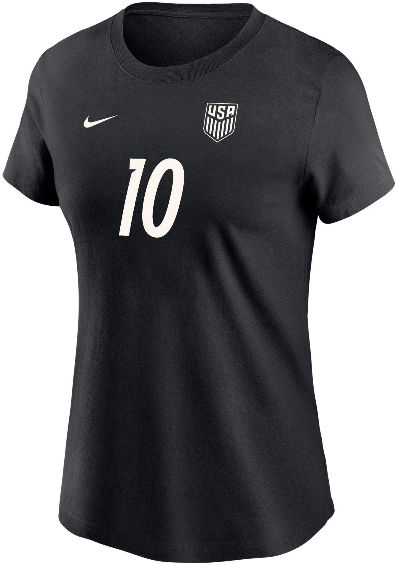 Nike Women's USMNT Christian Pulisic #10 Black 2026 T-Shirt product image